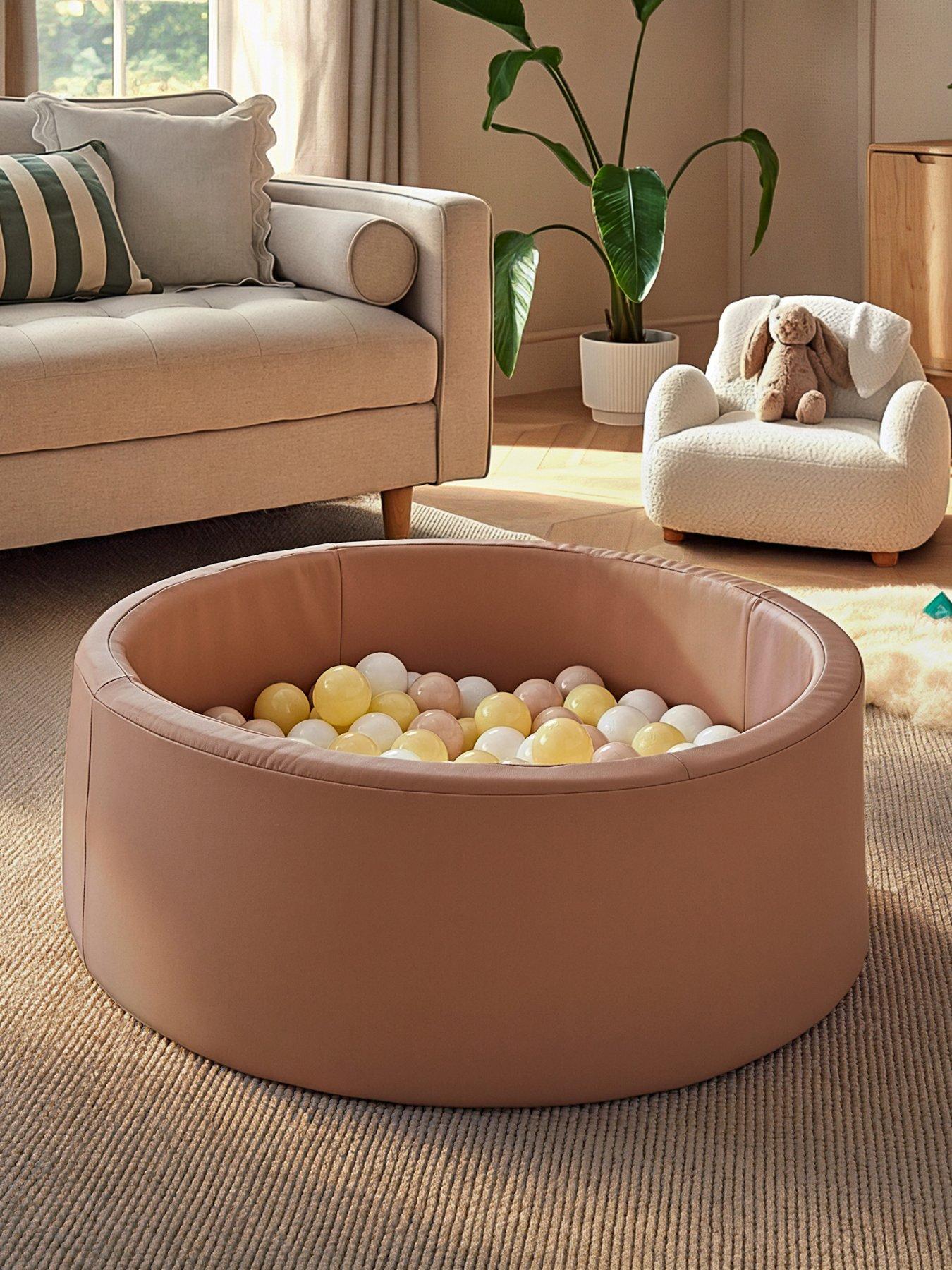 CuddleCo Soft Play Ball Pit with Balls - Tuscany