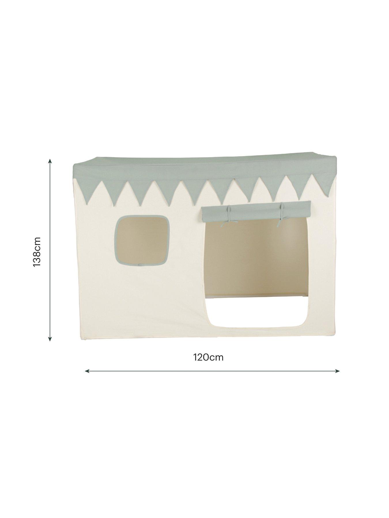 Image 6 of 6 of CuddleCo Play House with Bunting - Sea Salt