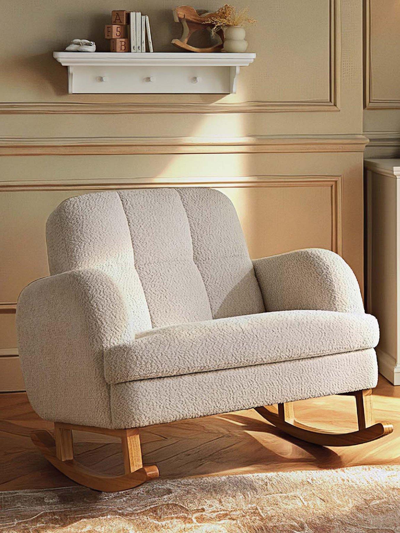 front image of cuddleco-etta-cuddle-nursing-chair-boucle-mushroom