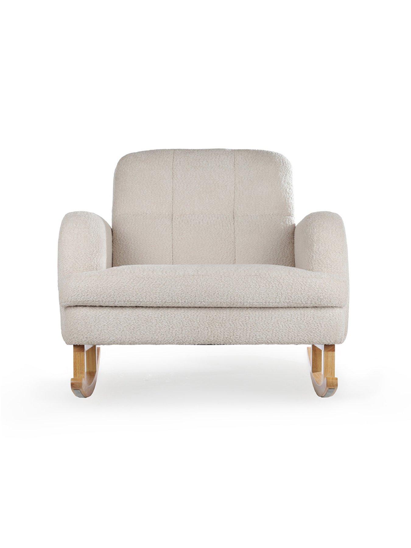 image of cuddleco-etta-cuddle-nursing-chair-boucle-mushroom