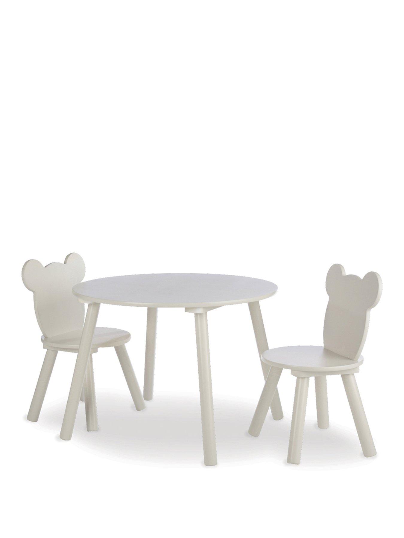  image of cuddleco-play-house-bear-table-amp-2-chairs-pebble
