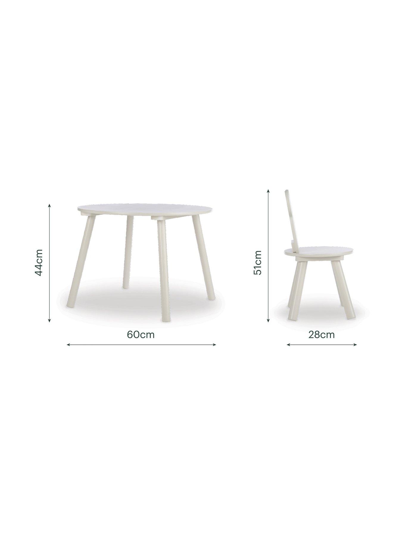 Image 5 of 5 of CuddleCo Play House Bear Table & 2 Chairs - Pebble