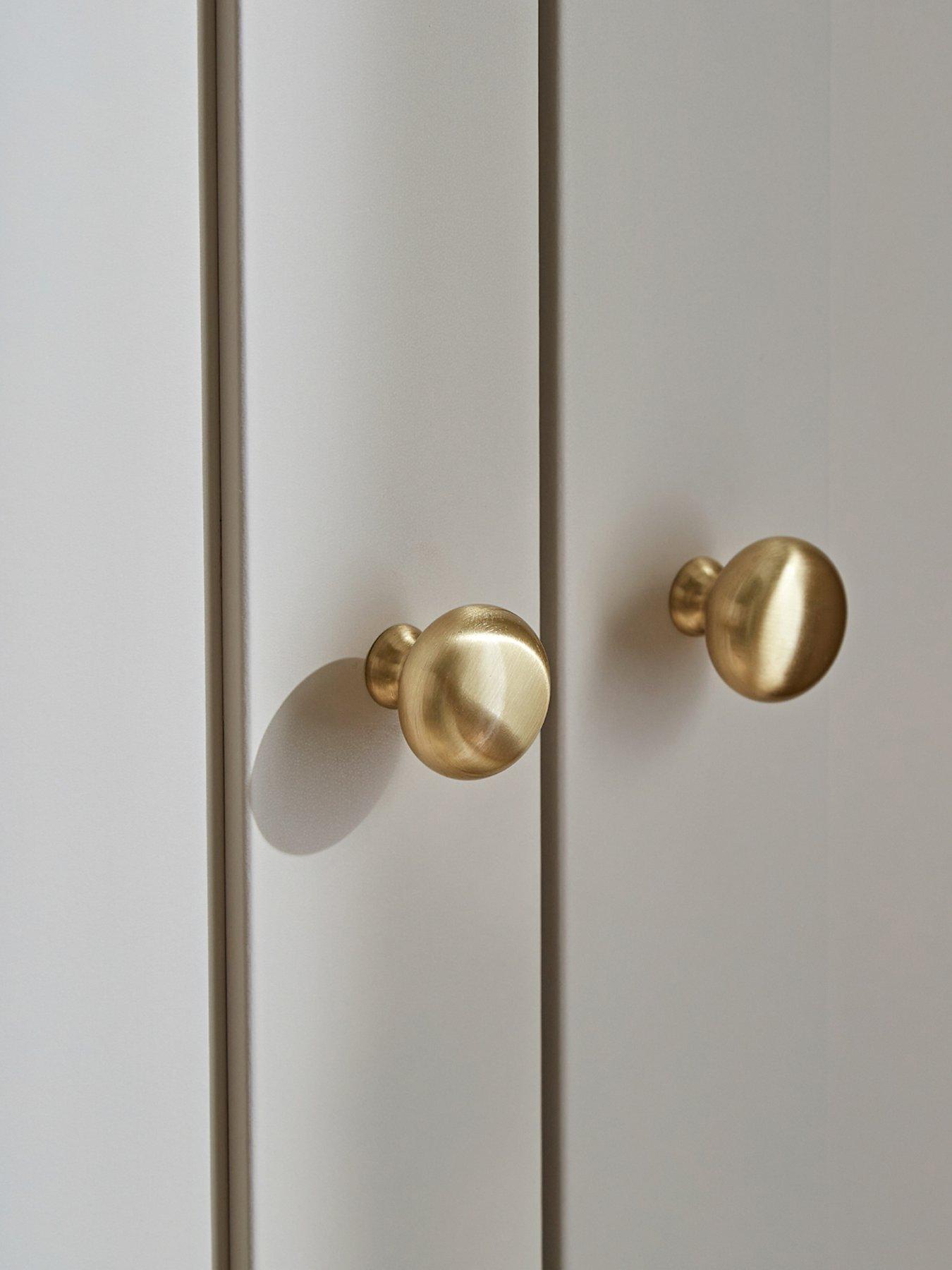 Image 4 of 6 of CuddleCo Clara Triple Wardrobe - Cashmere & Ash