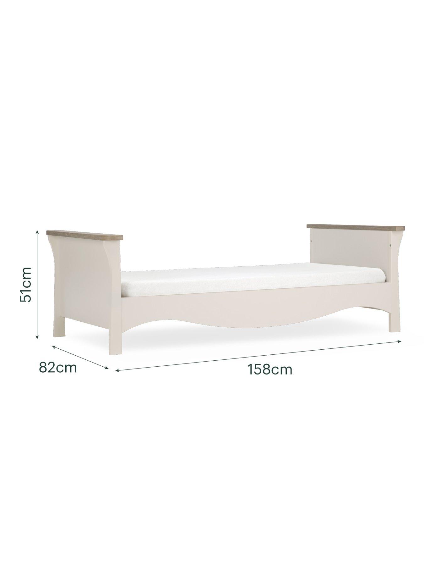  image of cuddleco-clara-toddler-bed-cashmere-ash