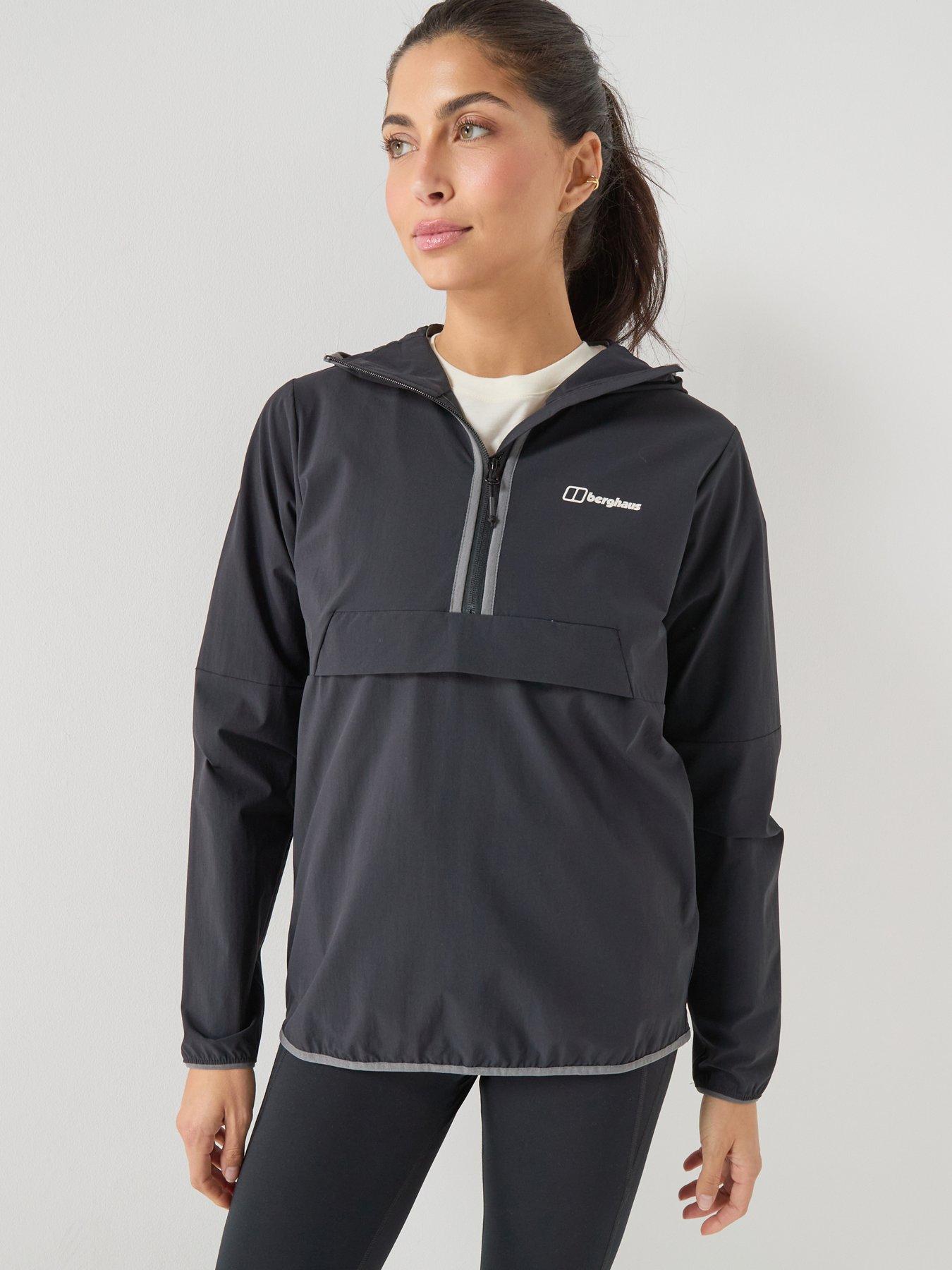 Image 1 of 6 of Berghaus Womens Wandermoor Windbreaker - Black