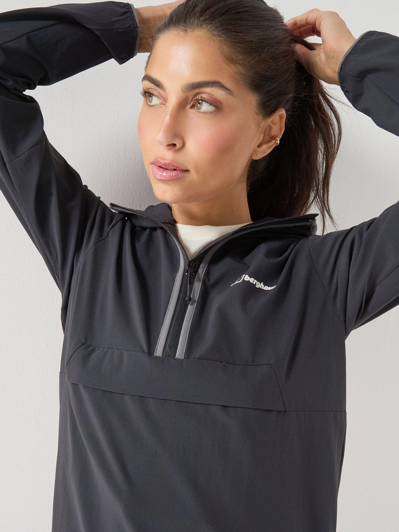 Image 4 of 6 of Berghaus Womens Wandermoor Windbreaker - Black