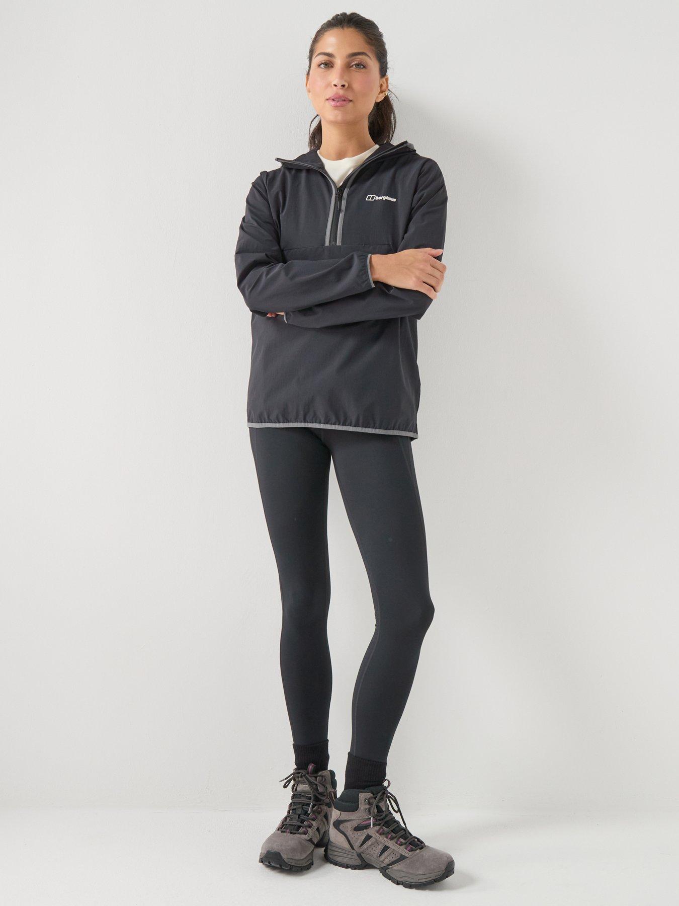 Image 6 of 6 of Berghaus Womens Wandermoor Windbreaker - Black