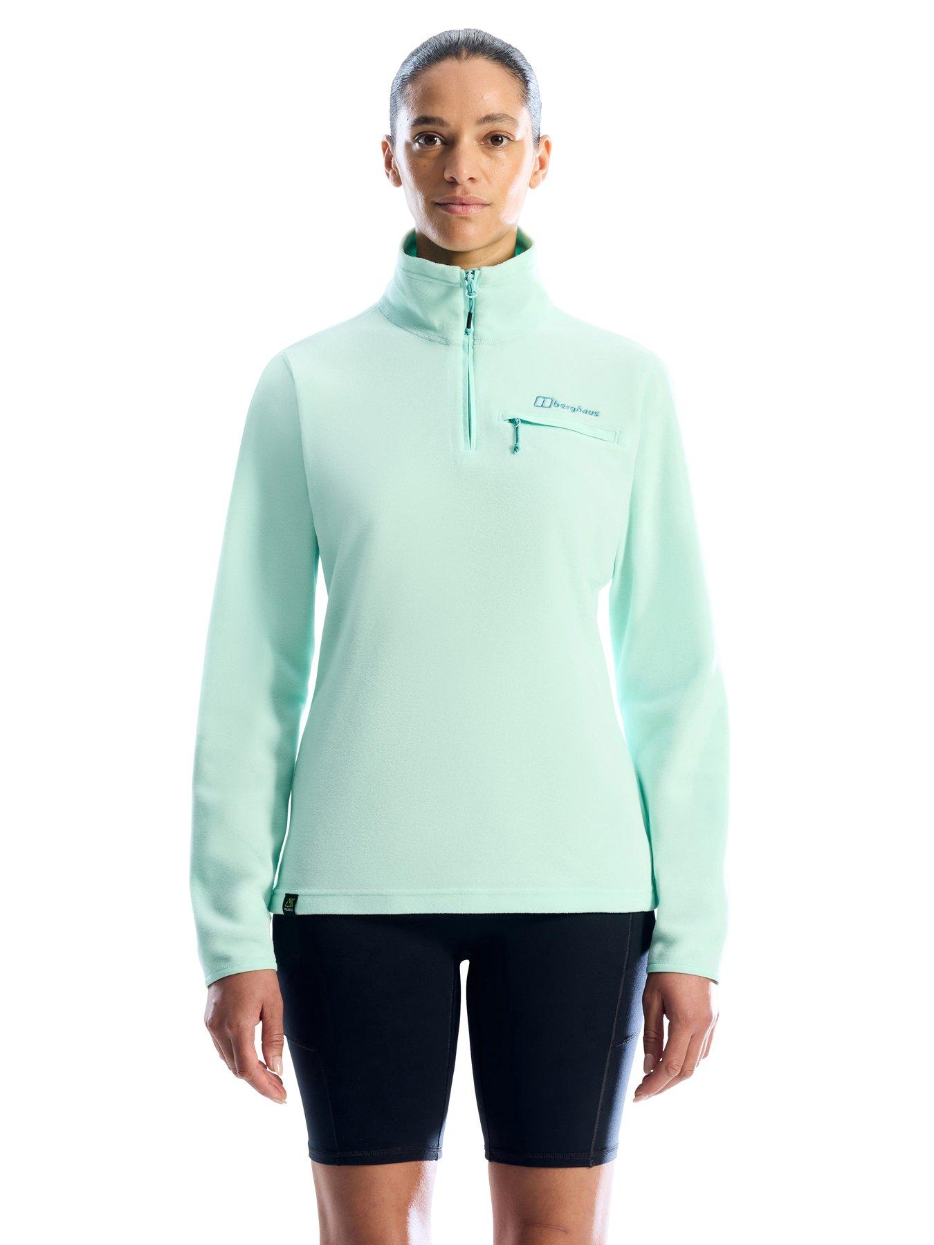 Berghaus Womens Prism 2.0 Micro 1/2 Zip Fleece - Green