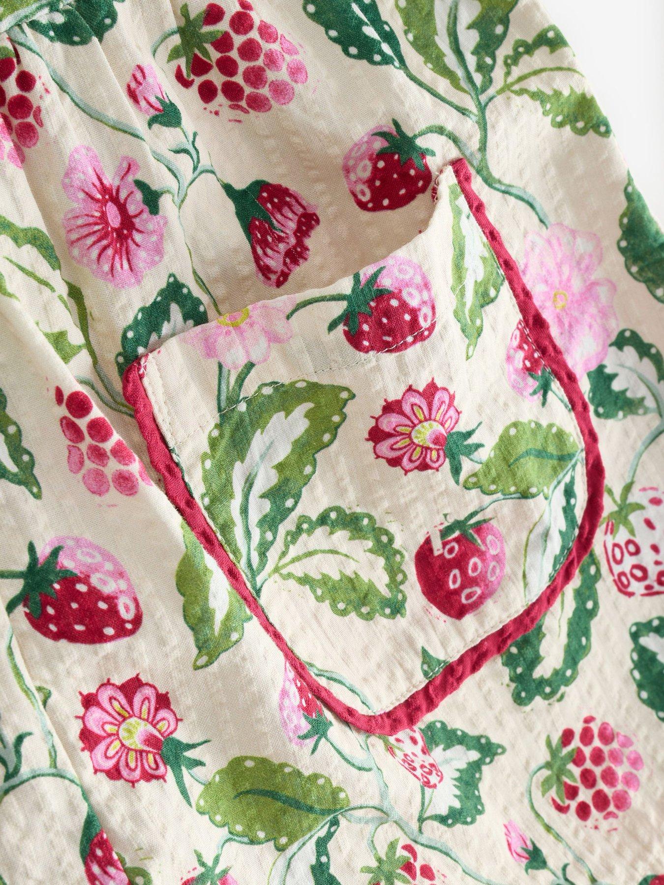 Image 4 of 4 of Cath Kidston Fruit Playsuit - Green