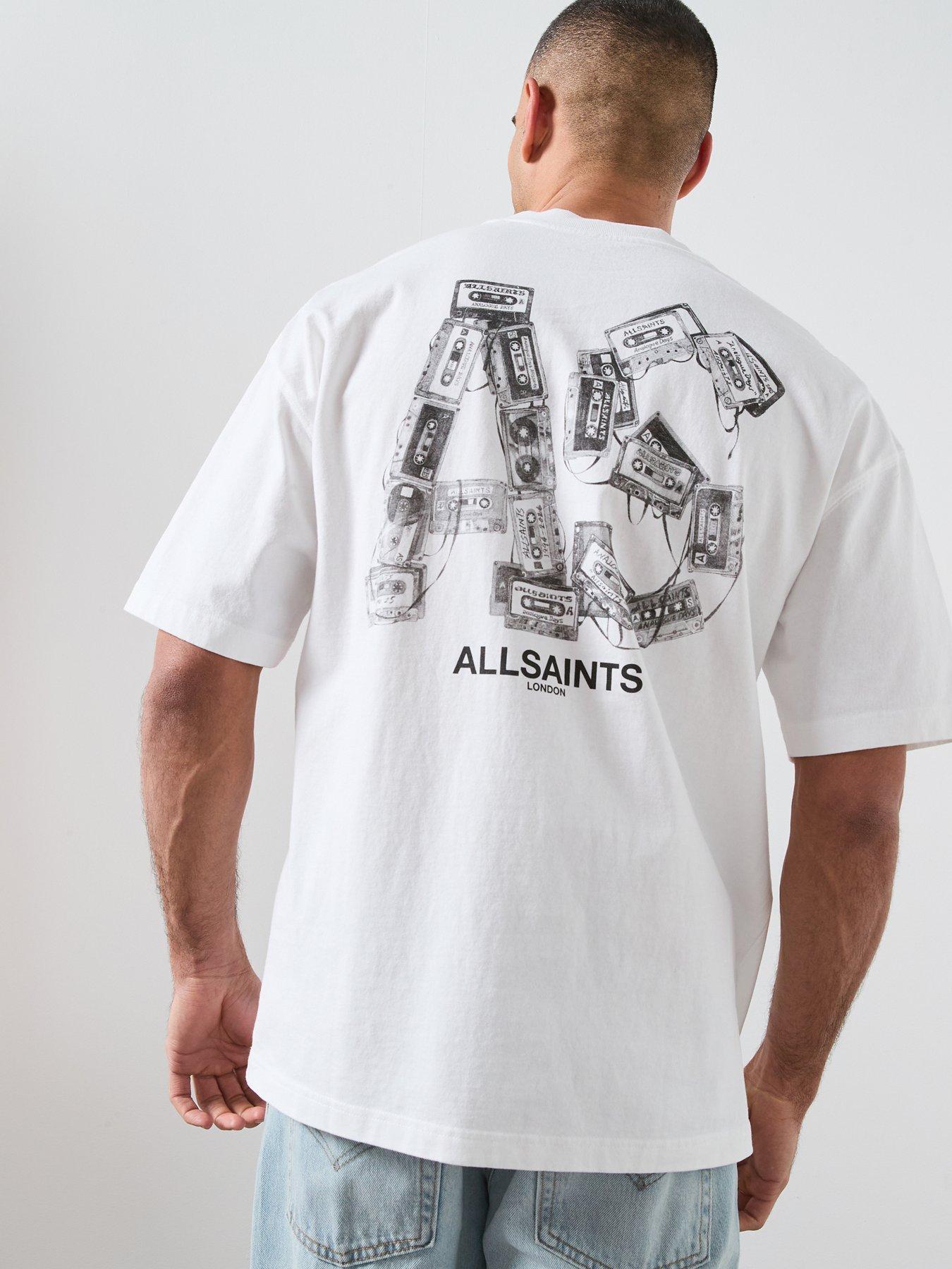 AllSaints Allsaints Mixtape Back Print Graphic T-shirt