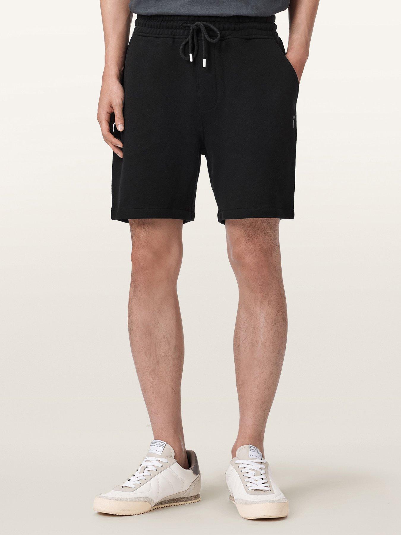 front image of allsaints-asher-sweat-shorts