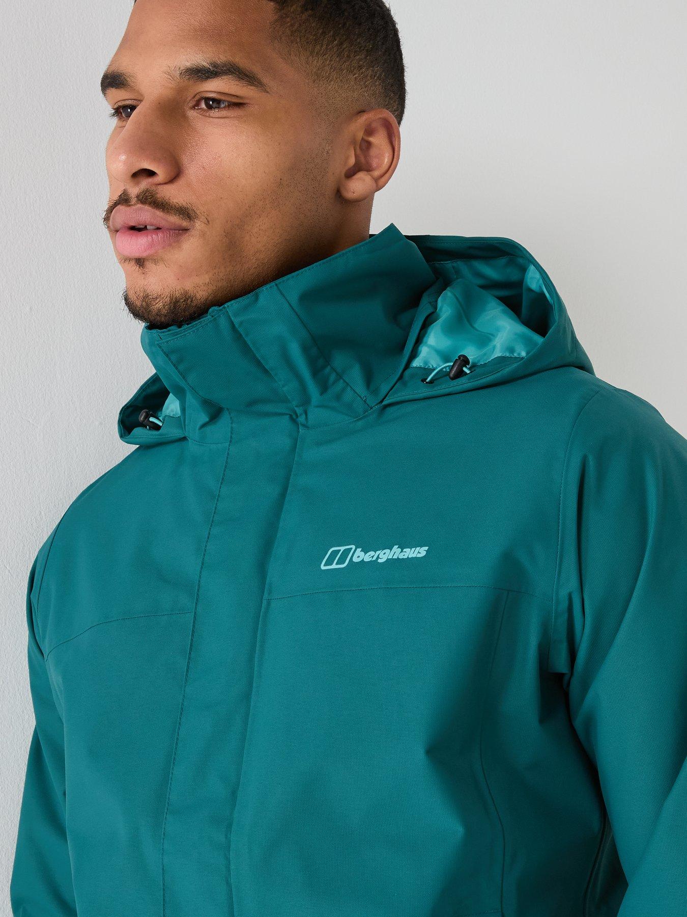 Image 4 of 5 of Berghaus Mens RG Alpha 2.0 Waterproof Jacket - Green