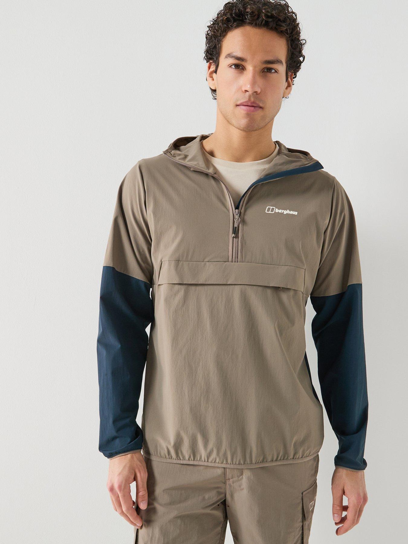 Image 1 of 6 of Berghaus Mens Wandermoor Windbreaker - Brown