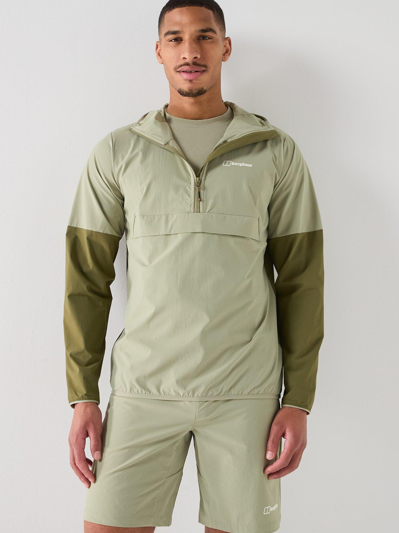 Berghaus Mens Wandermoor Windbreaker - Green