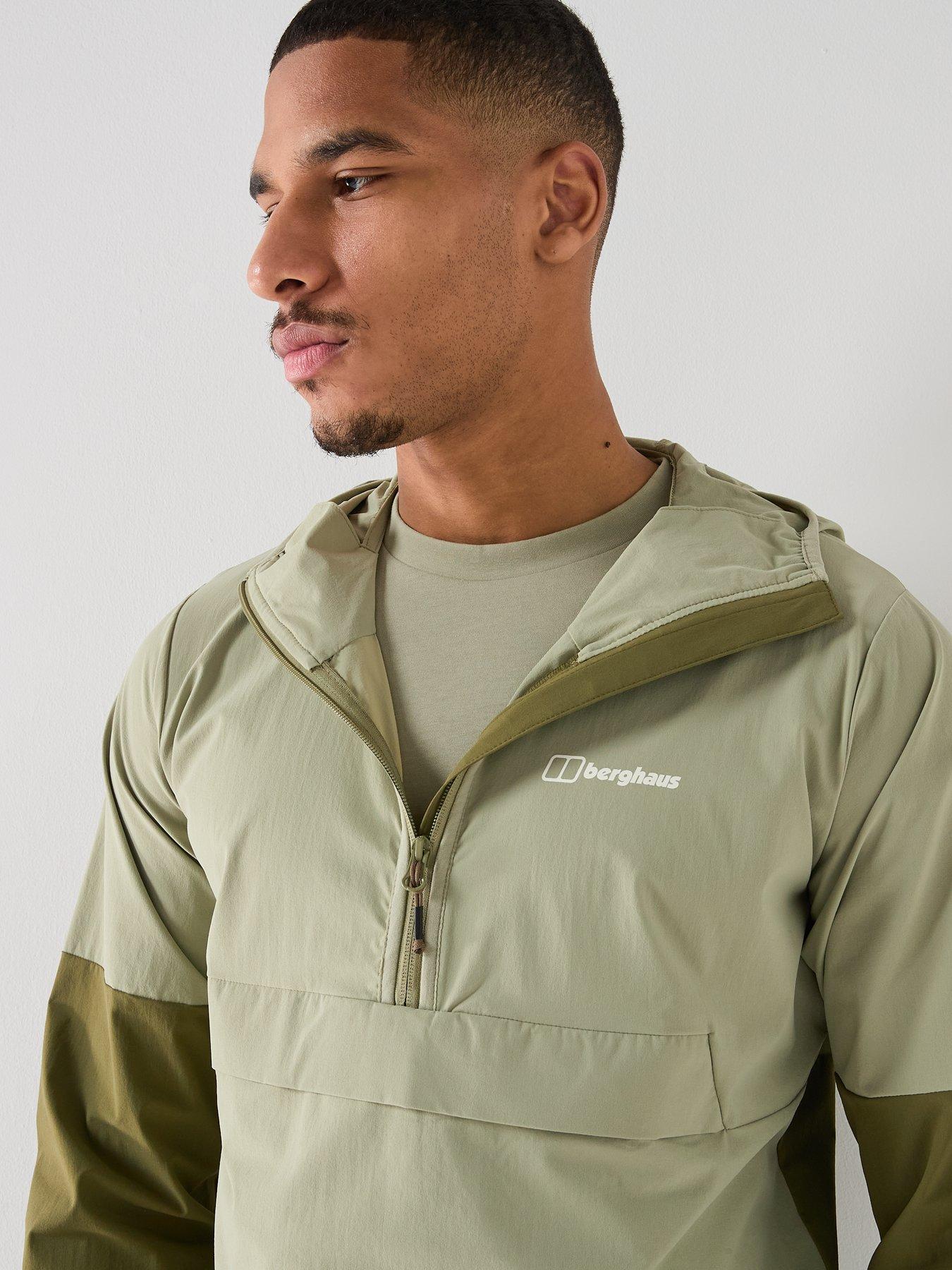 Image 5 of 5 of Berghaus Mens Wandermoor Windbreaker - Green
