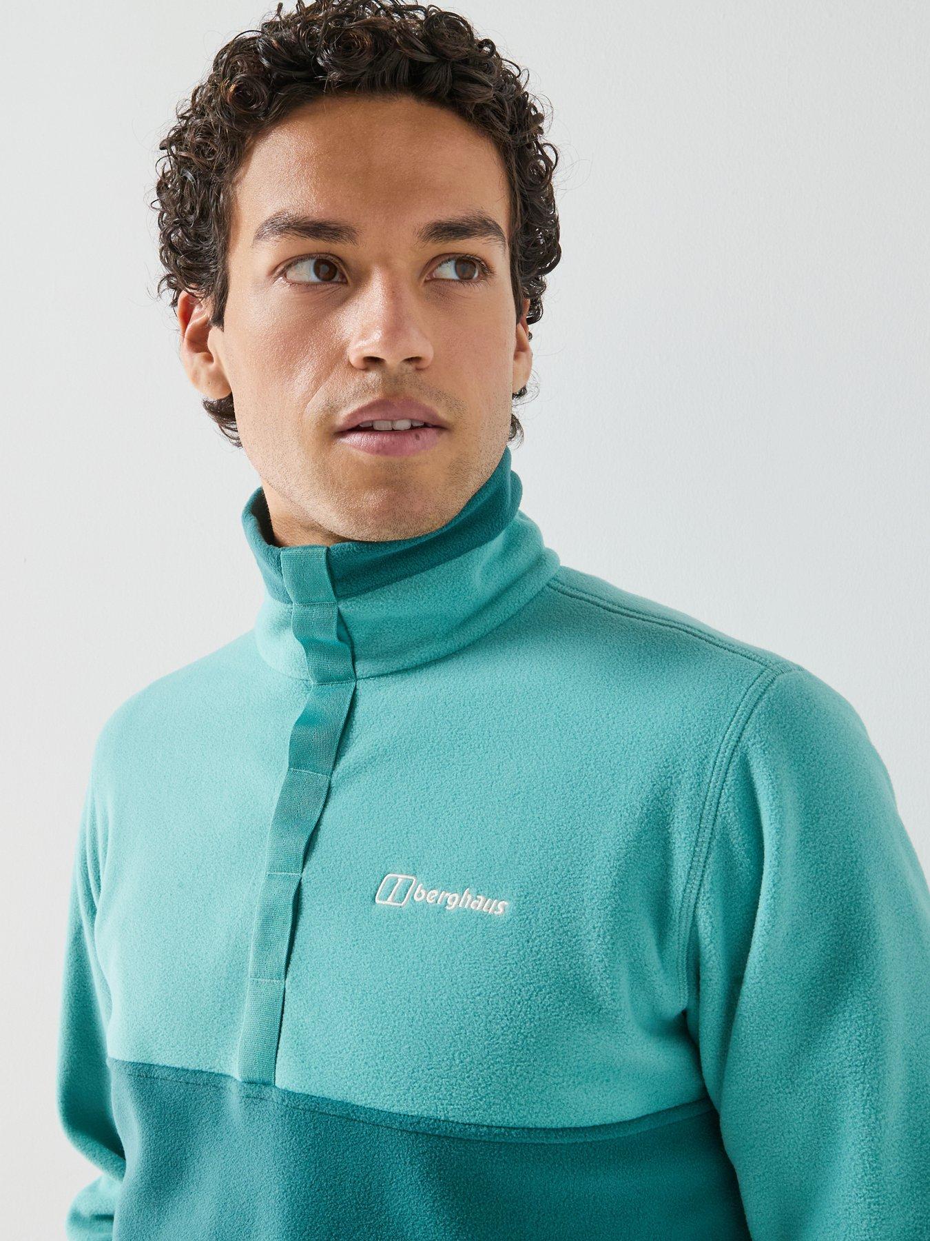  image of berghaus-mens-felltop-snap-pullover-fleece-blue