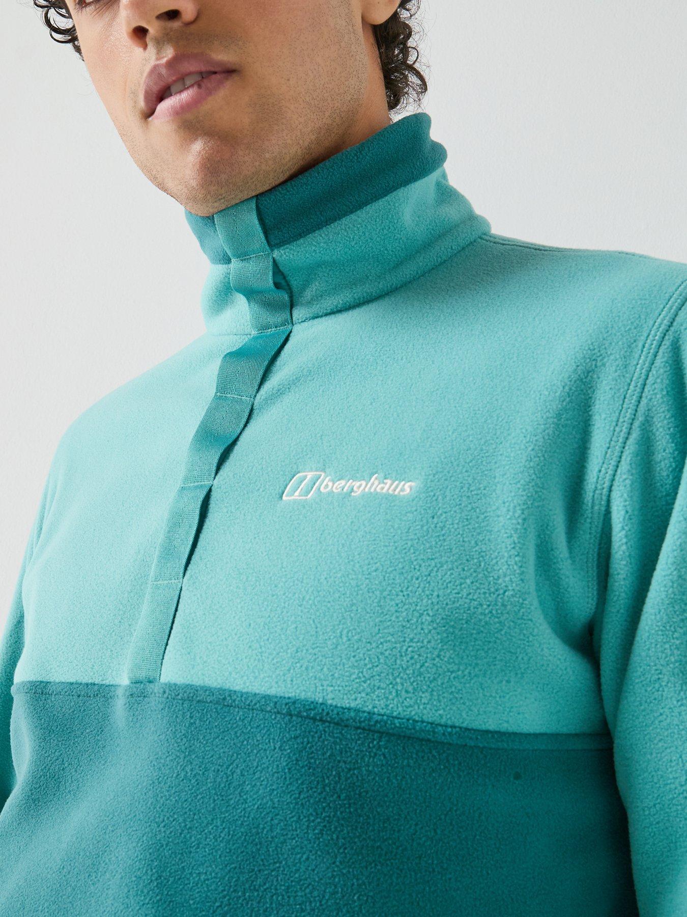  image of berghaus-mens-felltop-snap-pullover-fleece-blue