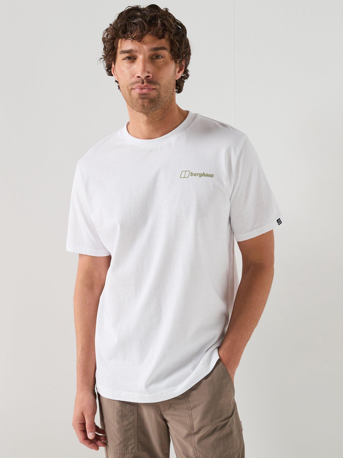 Berghaus Mens Back Graphic T-Shirt - White