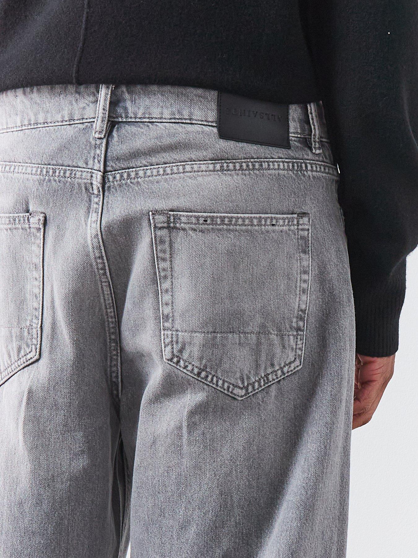  image of allsaints-barrel-trash-loose-jeans-grey