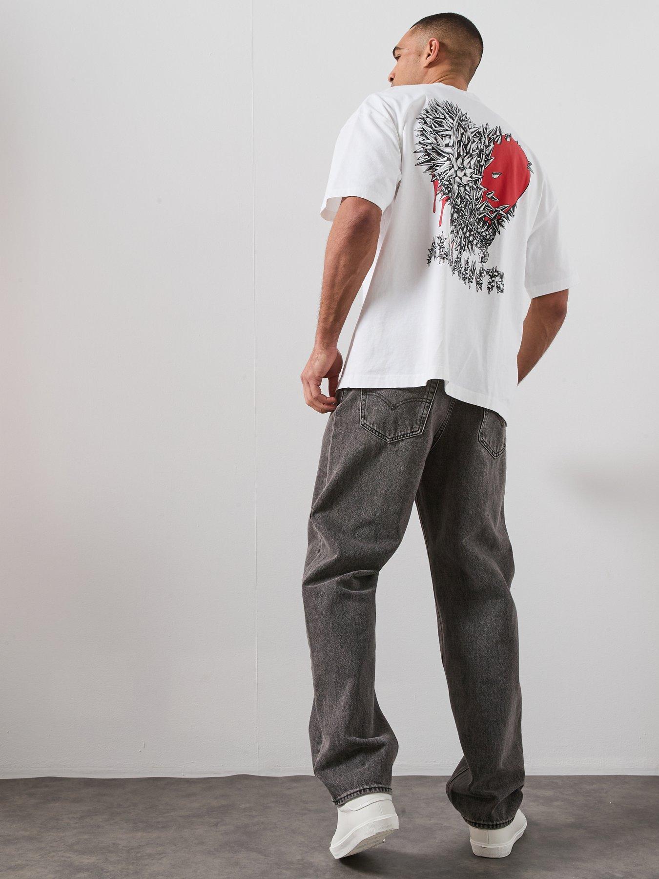 Image 3 of 6 of AllSaints Chaste Graphic T-Shirt - White