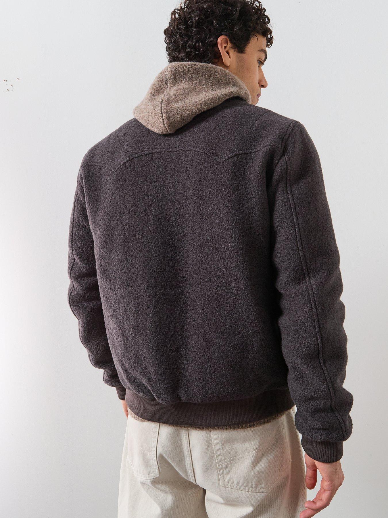 Image 2 of 6 of AllSaints Royce Casual Jacket - Dark Brown