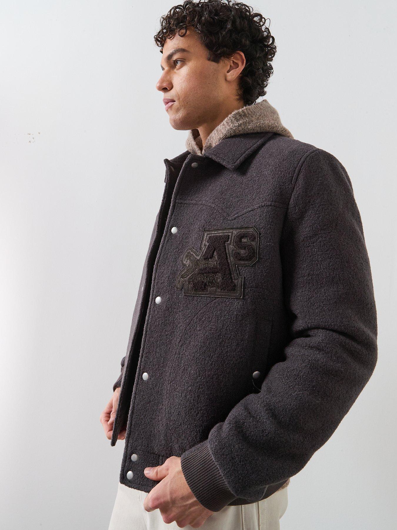 Image 5 of 6 of AllSaints Royce Casual Jacket - Dark Brown