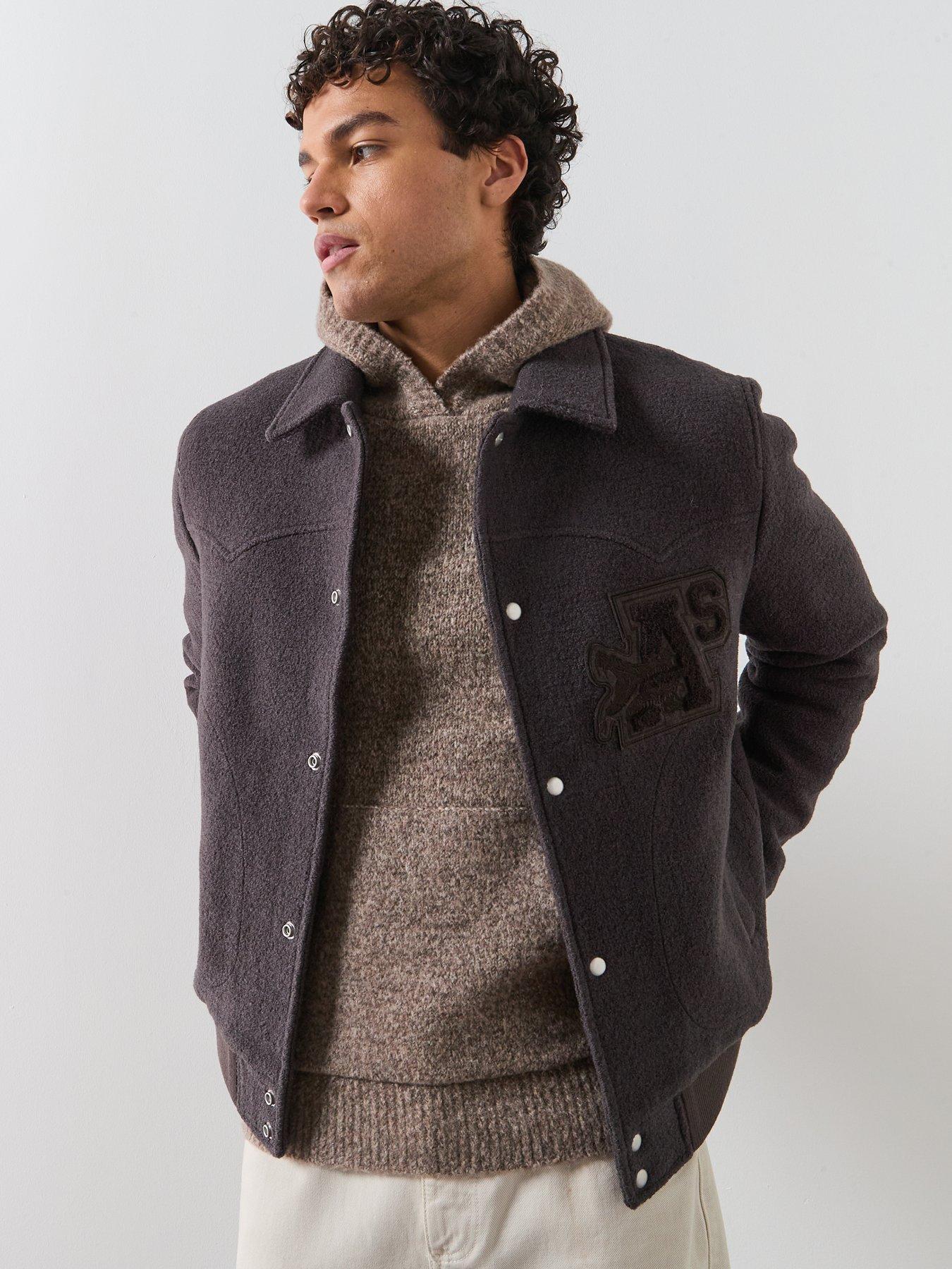 Image 6 of 6 of AllSaints Royce Casual Jacket - Dark Brown