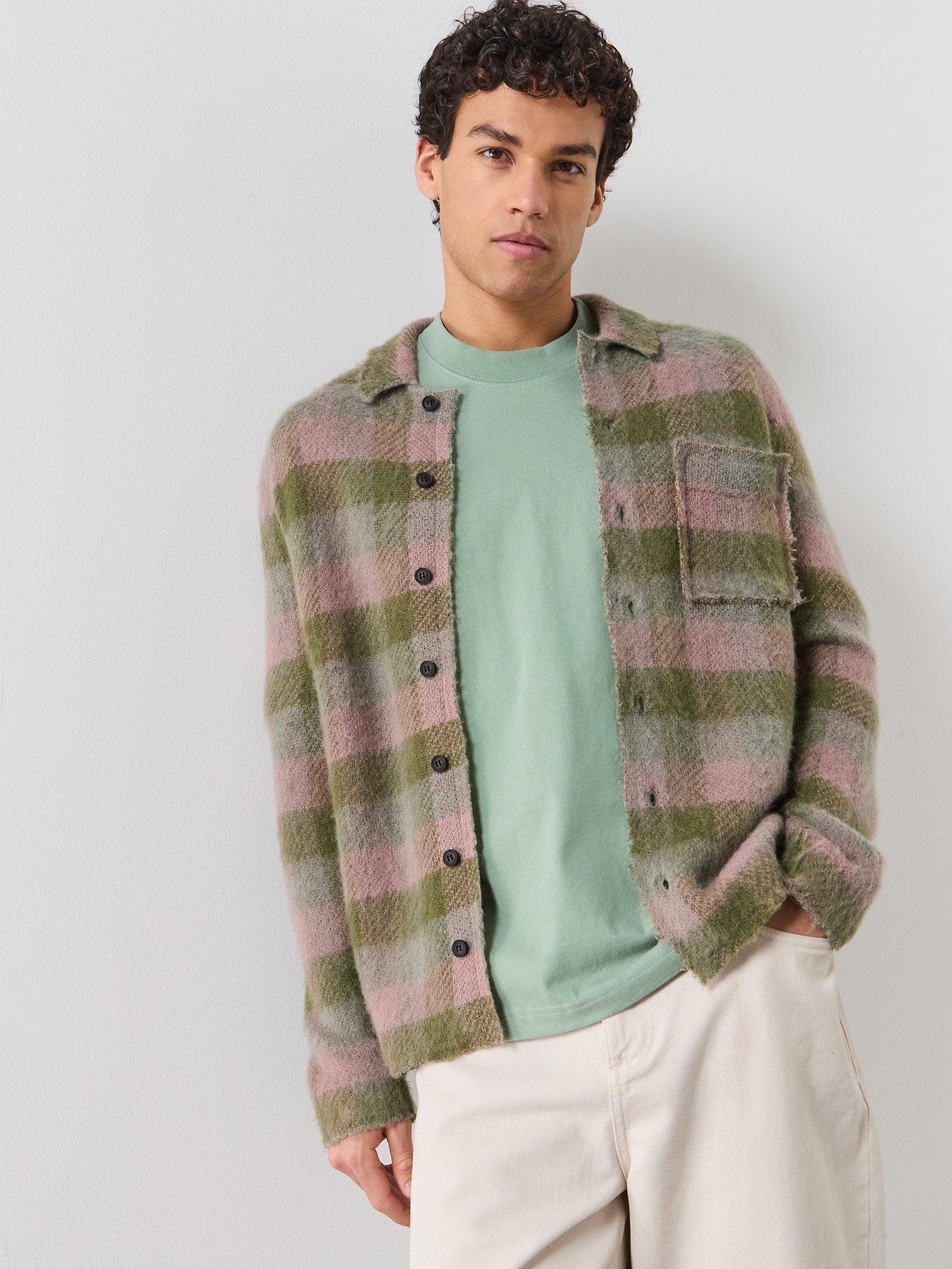 image of allsaints-alder-knitted-cardigan-multi