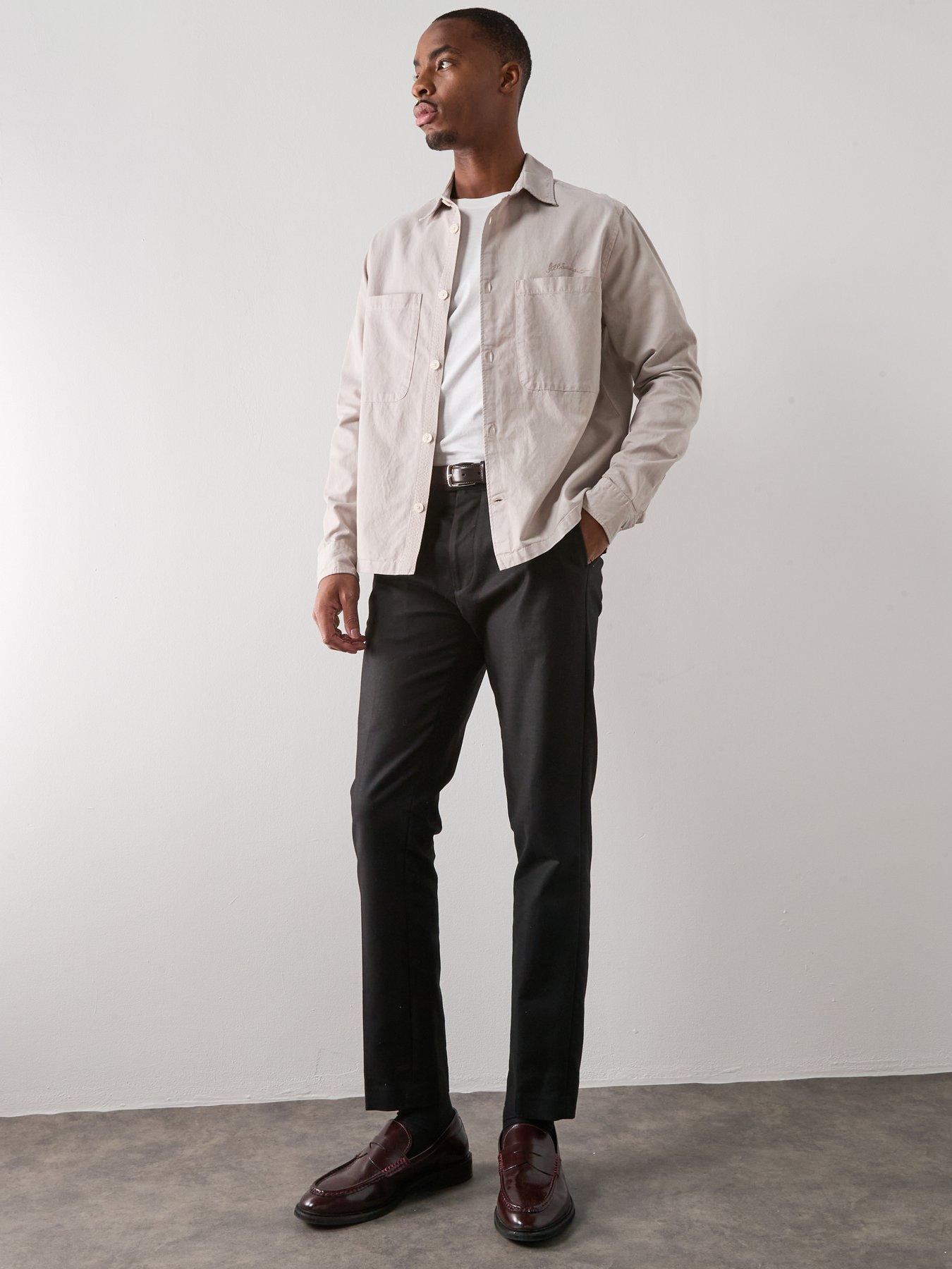 image of allsaints-rohdi-long-sleeve-overshirt