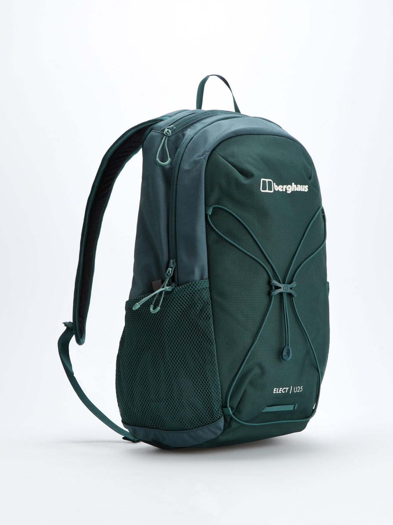 back image of berghaus-unisex-elect-u25l-backpack-green