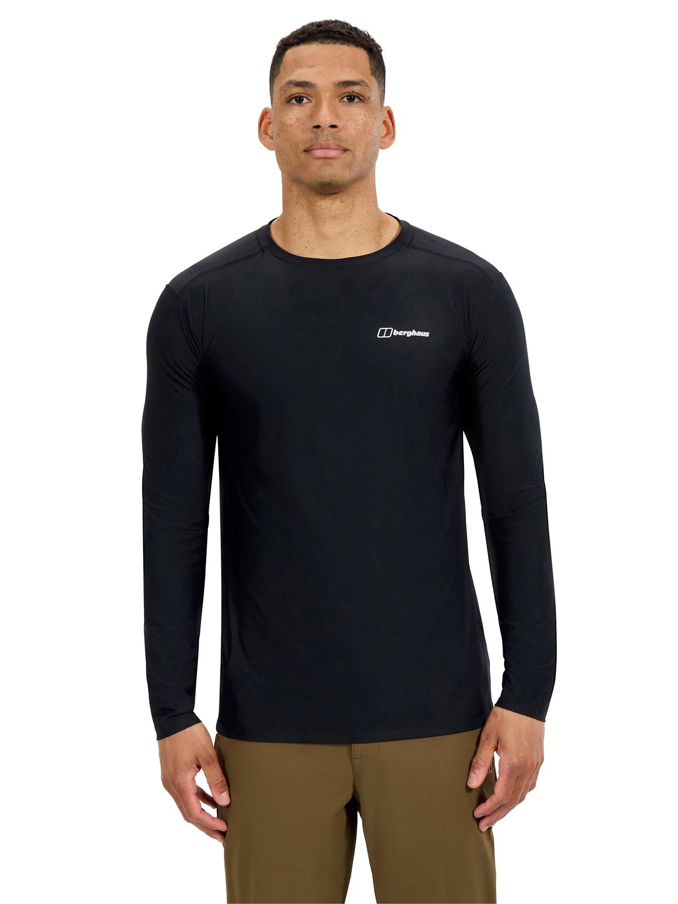 Berghaus Mens 24/7 Tech Long Sleeve Top - Black