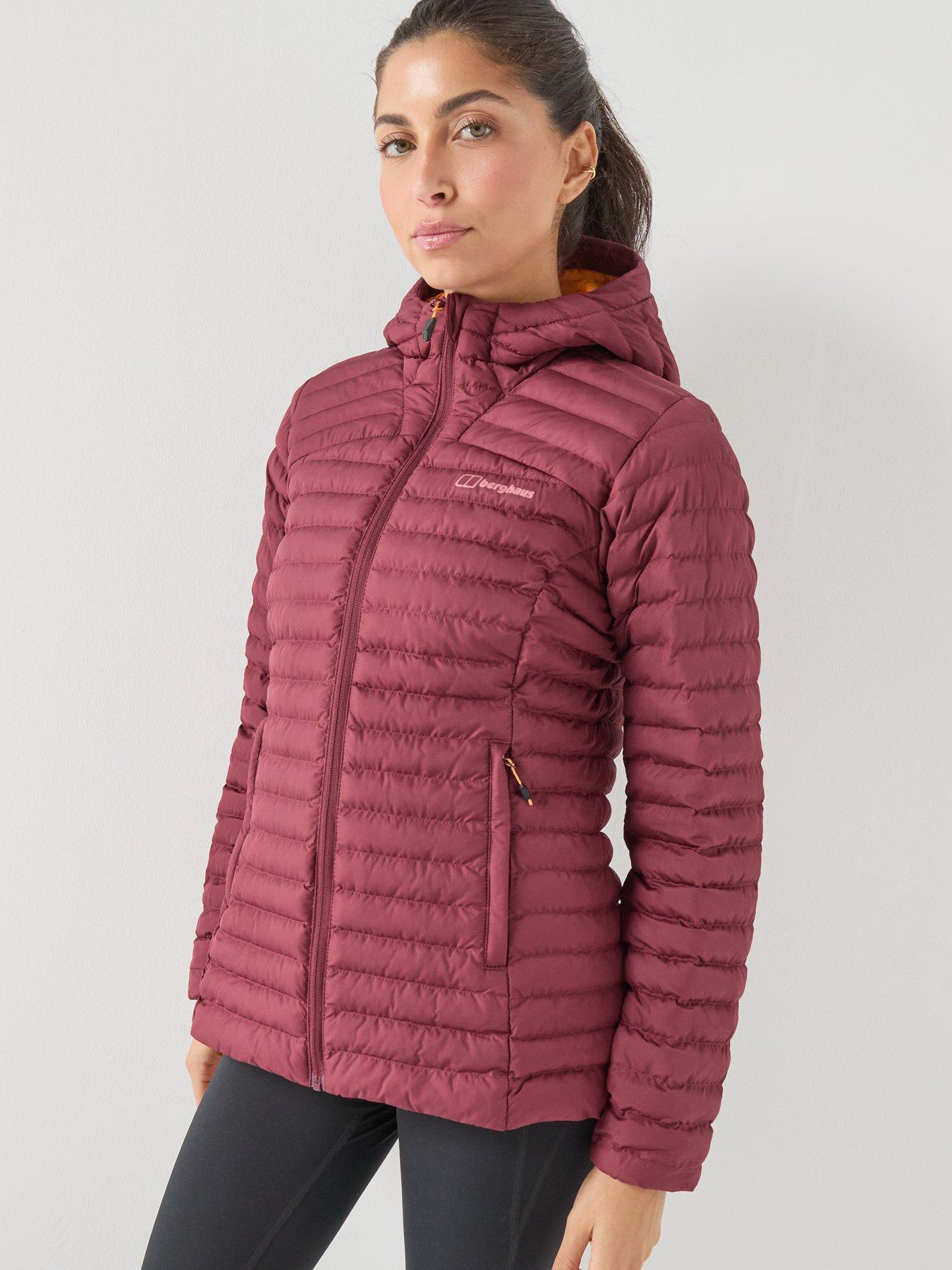 Image 1 of 6 of Berghaus Womens Nula Micro Jacket - Burgundy