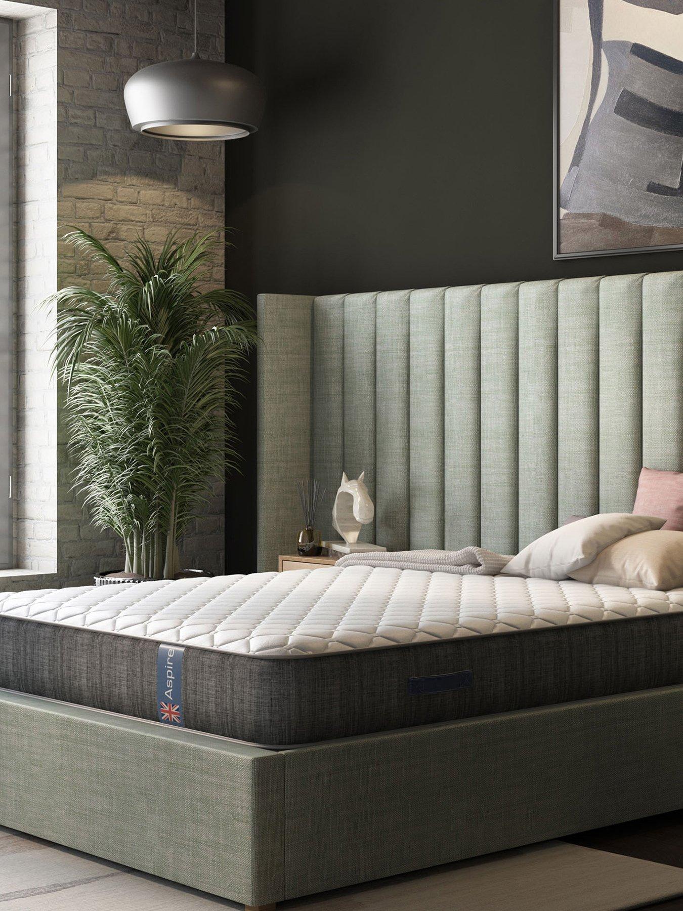 Aspire Pocket+ Wool Rolled Mattress - Db