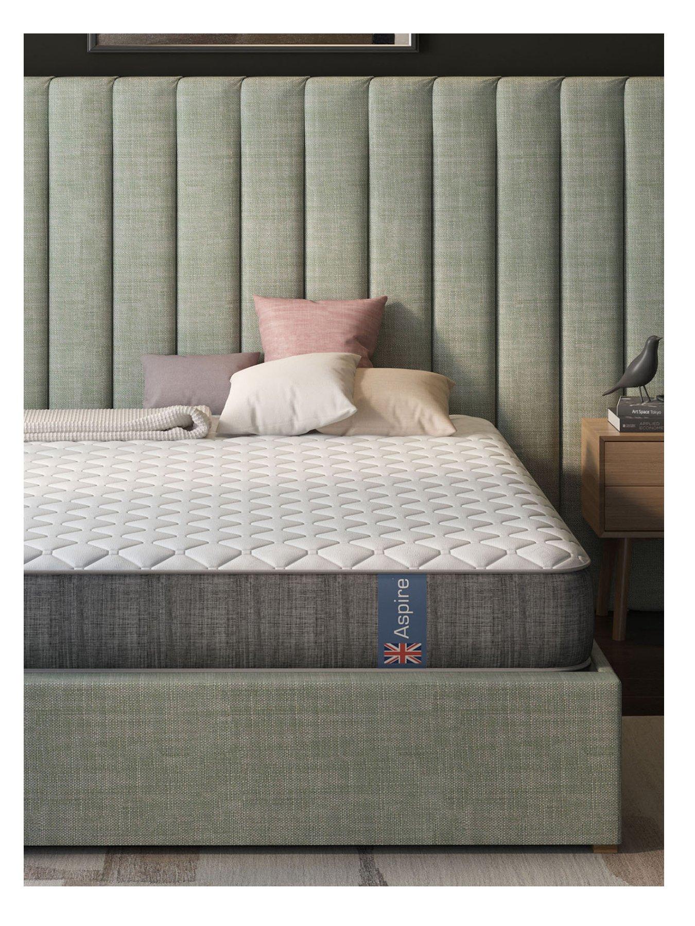 Image 2 of 4 of Aspire Pocket+ Wool Rolled Mattress - Db
