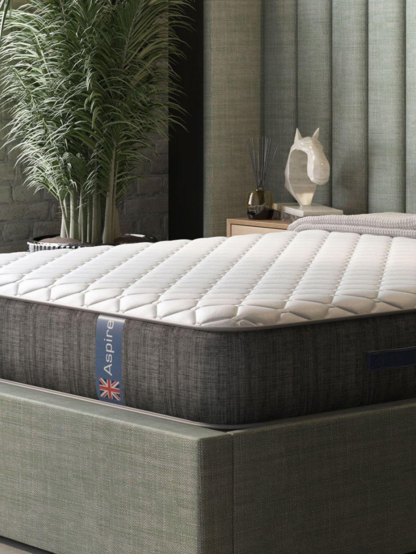 Image 3 of 4 of Aspire Pocket+ Wool Rolled Mattress - Db