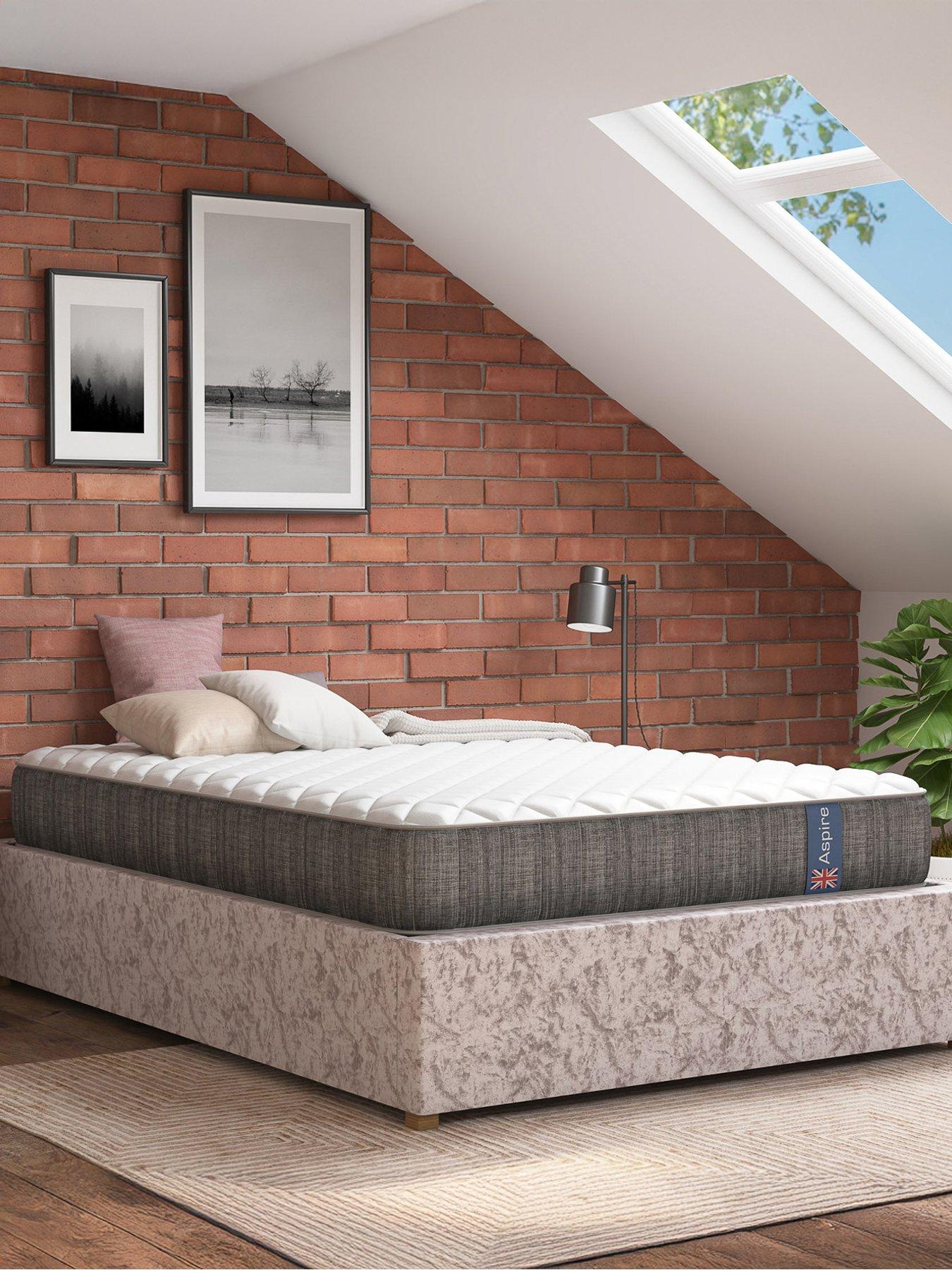 Aspire Pocket+ Memory Hybrid Rolled Mattress