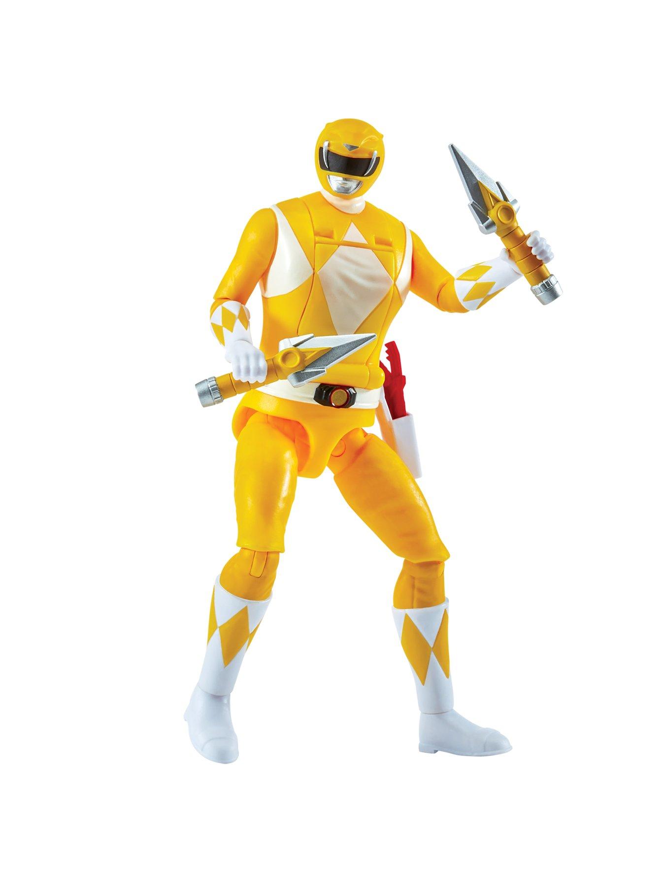 Power Rangers Mmpr Auto-Morphin Ranger Figure - Yellow Ranger | Littlewoods