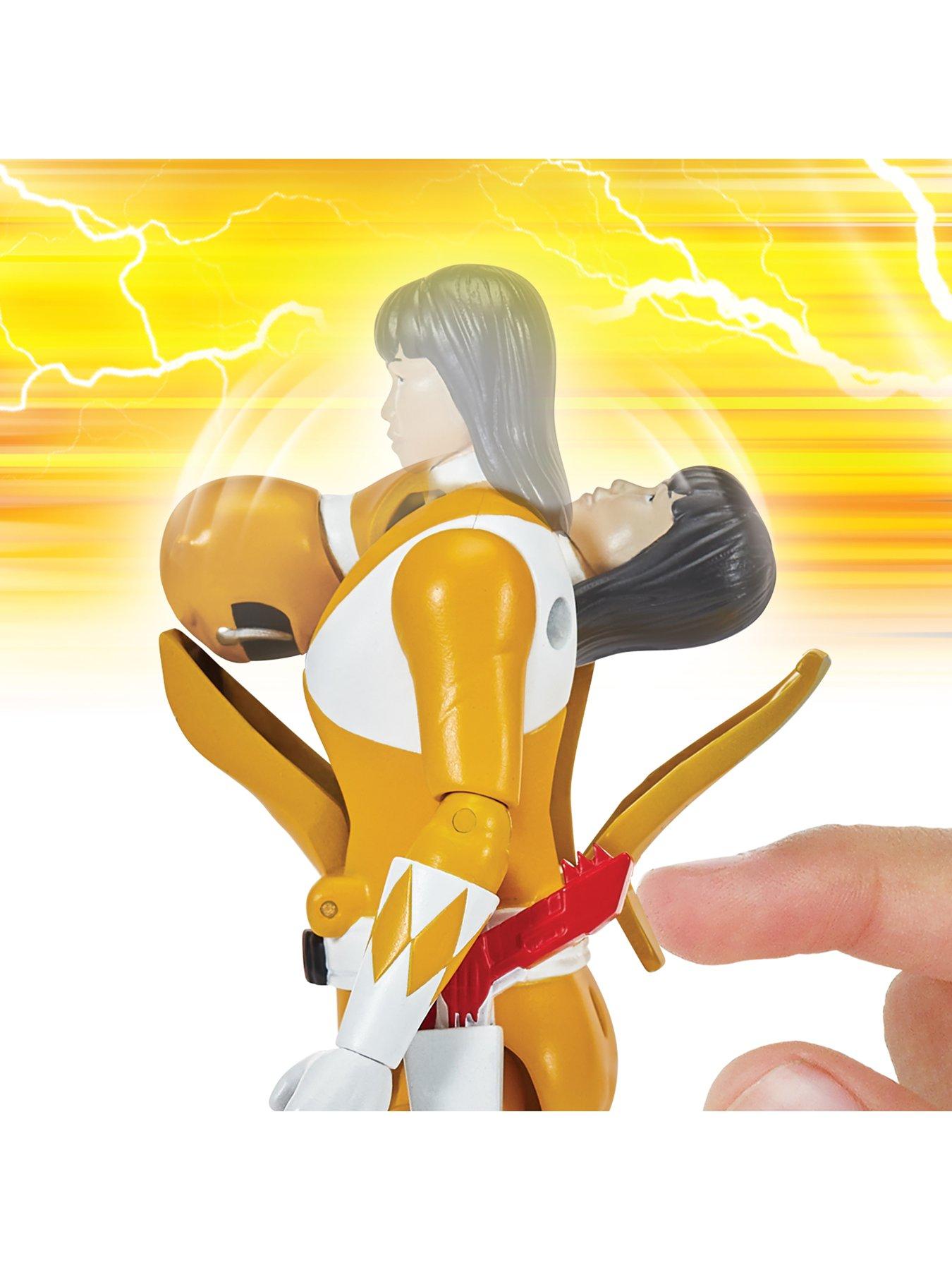 Power Rangers Mmpr Auto-Morphin Ranger Figure - Yellow Ranger | Littlewoods