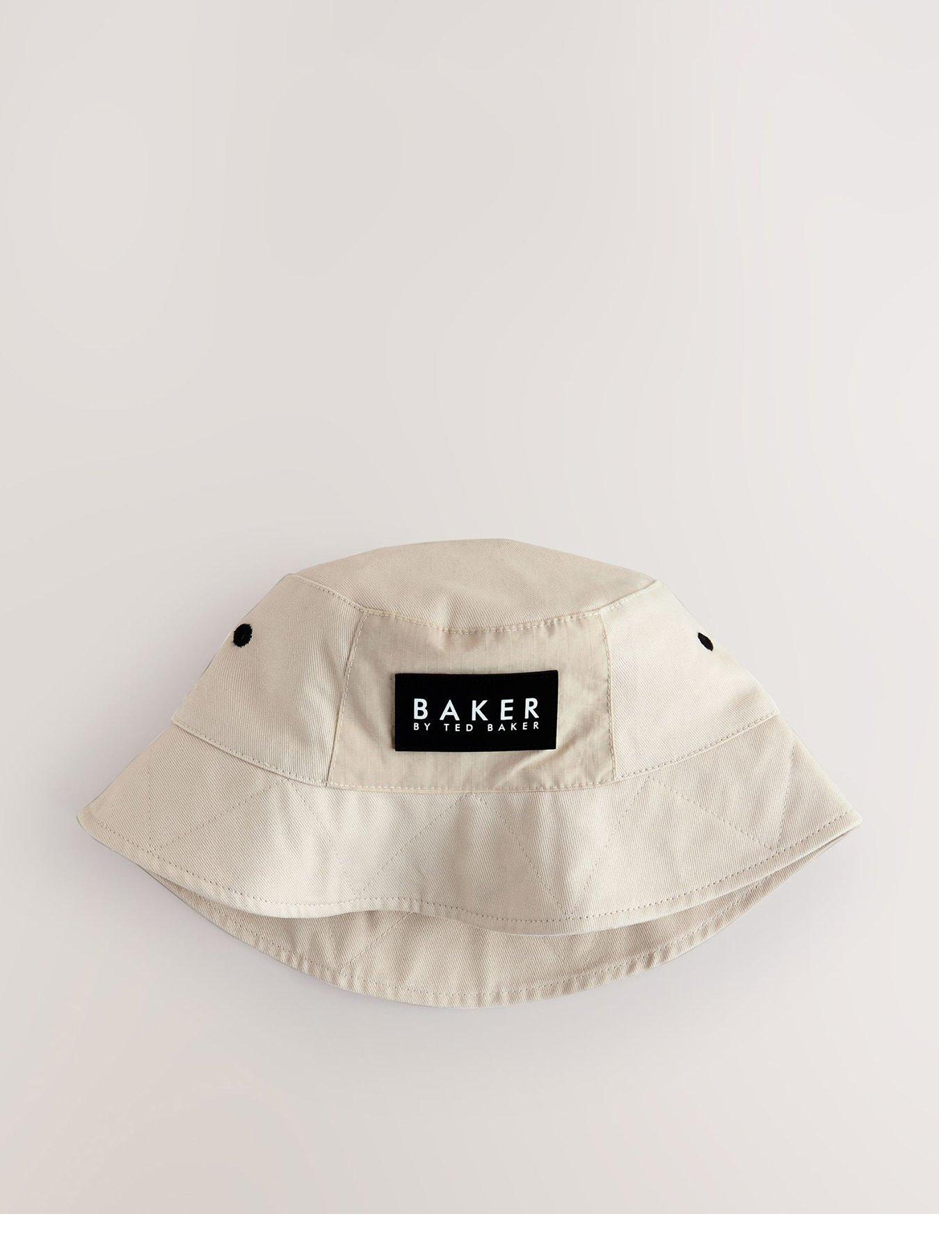 Ted Baker Boys Logo Bucket Hat - Cream