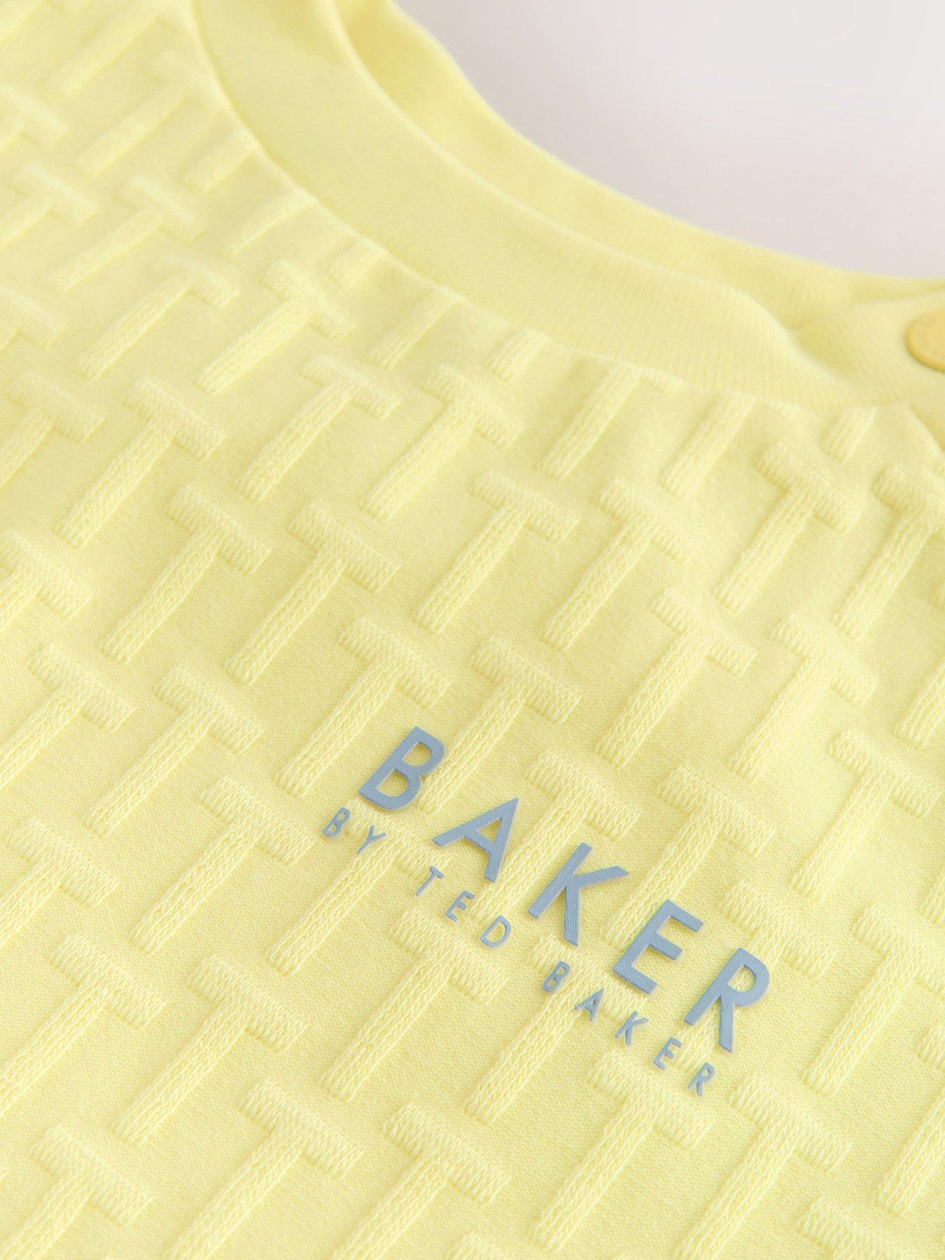 Image 5 of 6 of Ted Baker Baby Boys Logo Text Set - Yellow