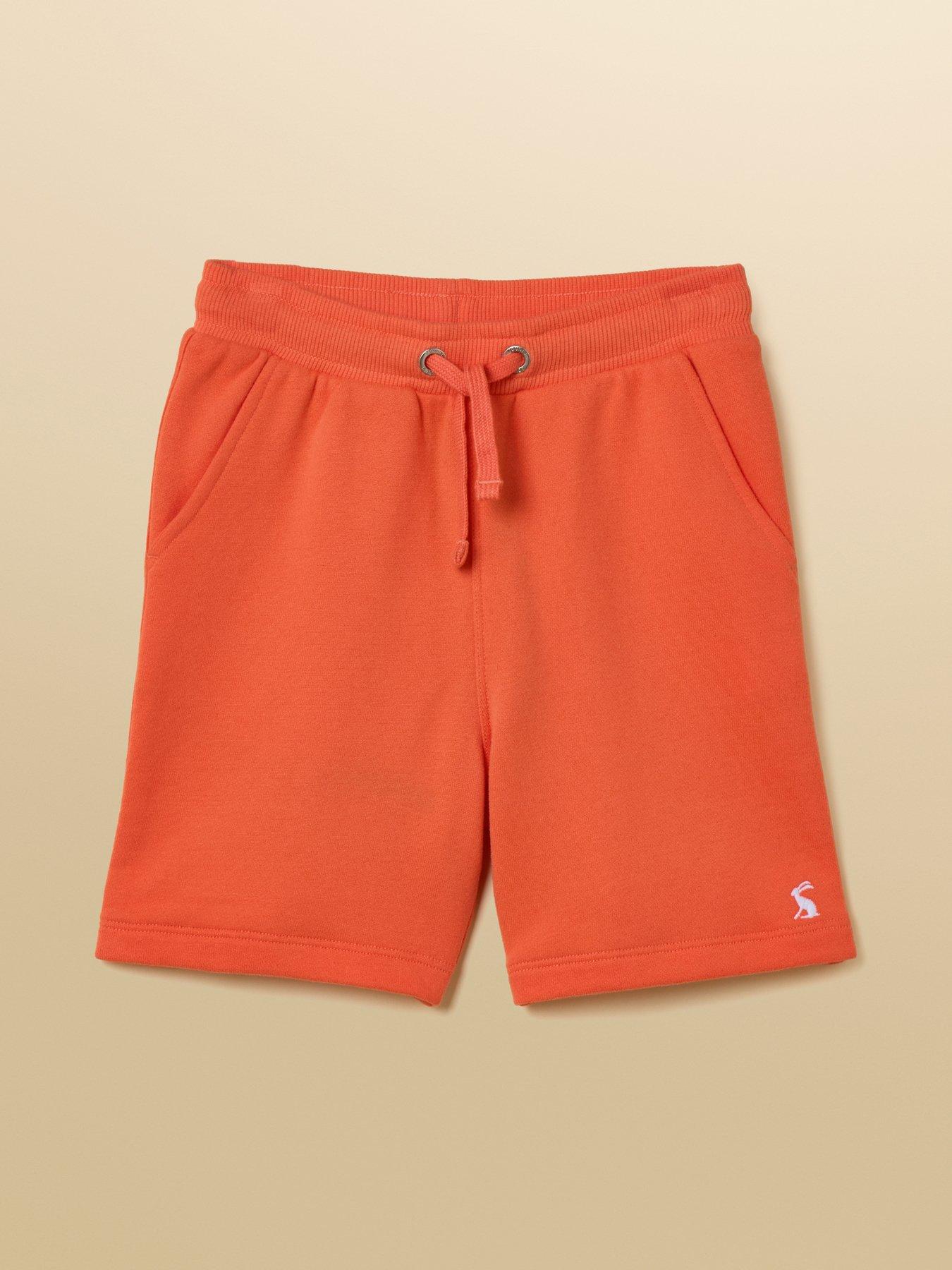 Joules Unisex Kids Sundaze Co-ord Sweat Shorts - Orange
