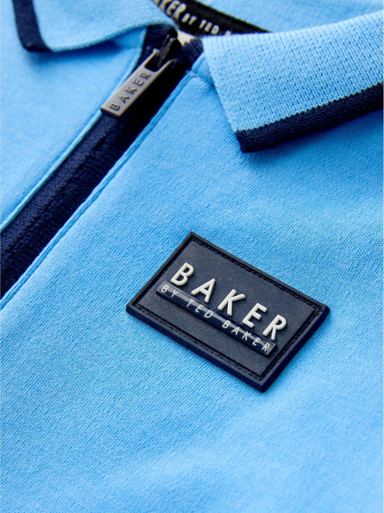 Image 3 of 6 of Ted Baker Baby Boys Romper &amp; Hat Set - Blue