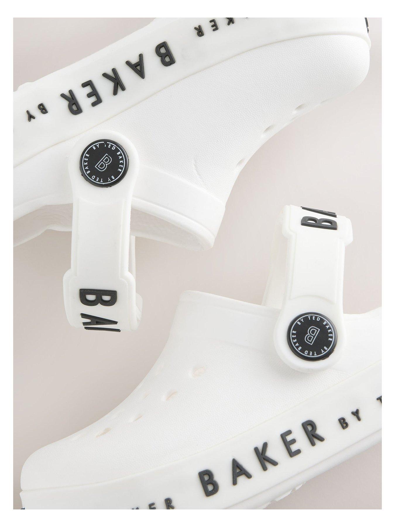 Image 4 of 6 of Ted Baker Younger Boys Light Up Clog Sandals - White