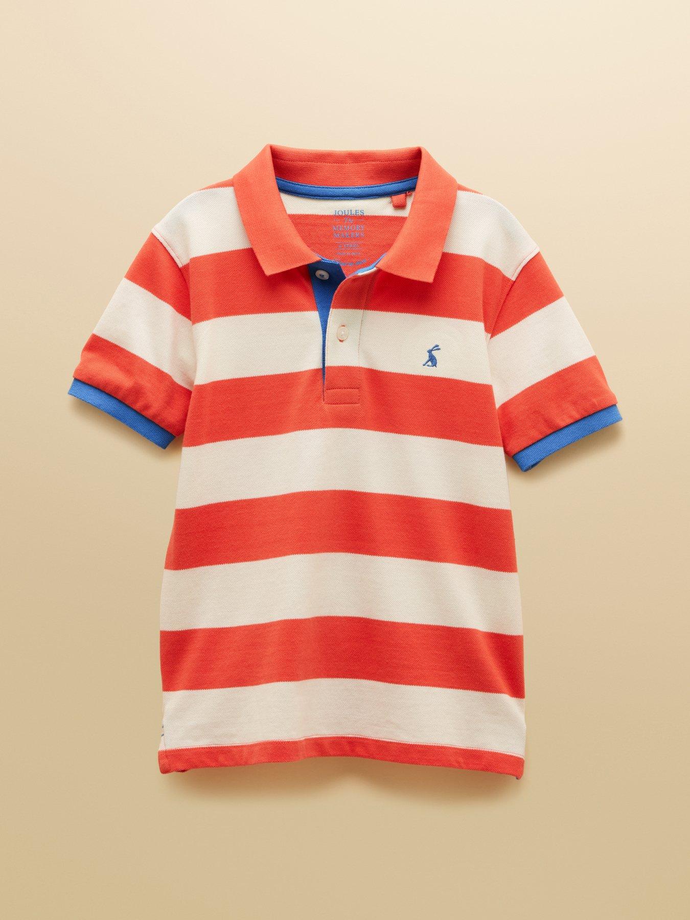 joules-boys-woody-short-sleeve-stripe-polo-orange