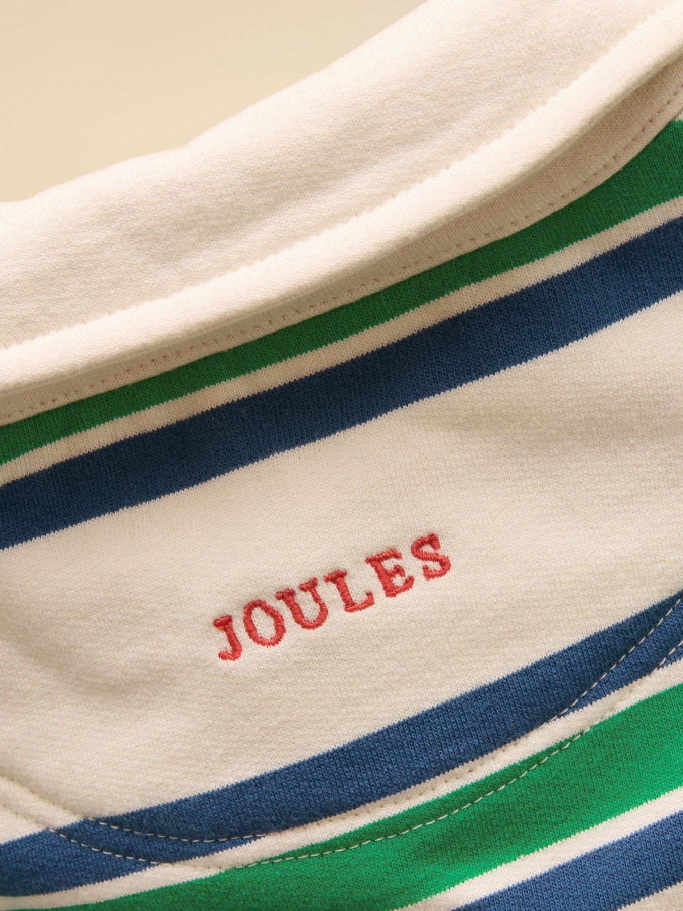 Image 6 of 6 of Joules Boys Collared Sweatshirt - Green/White