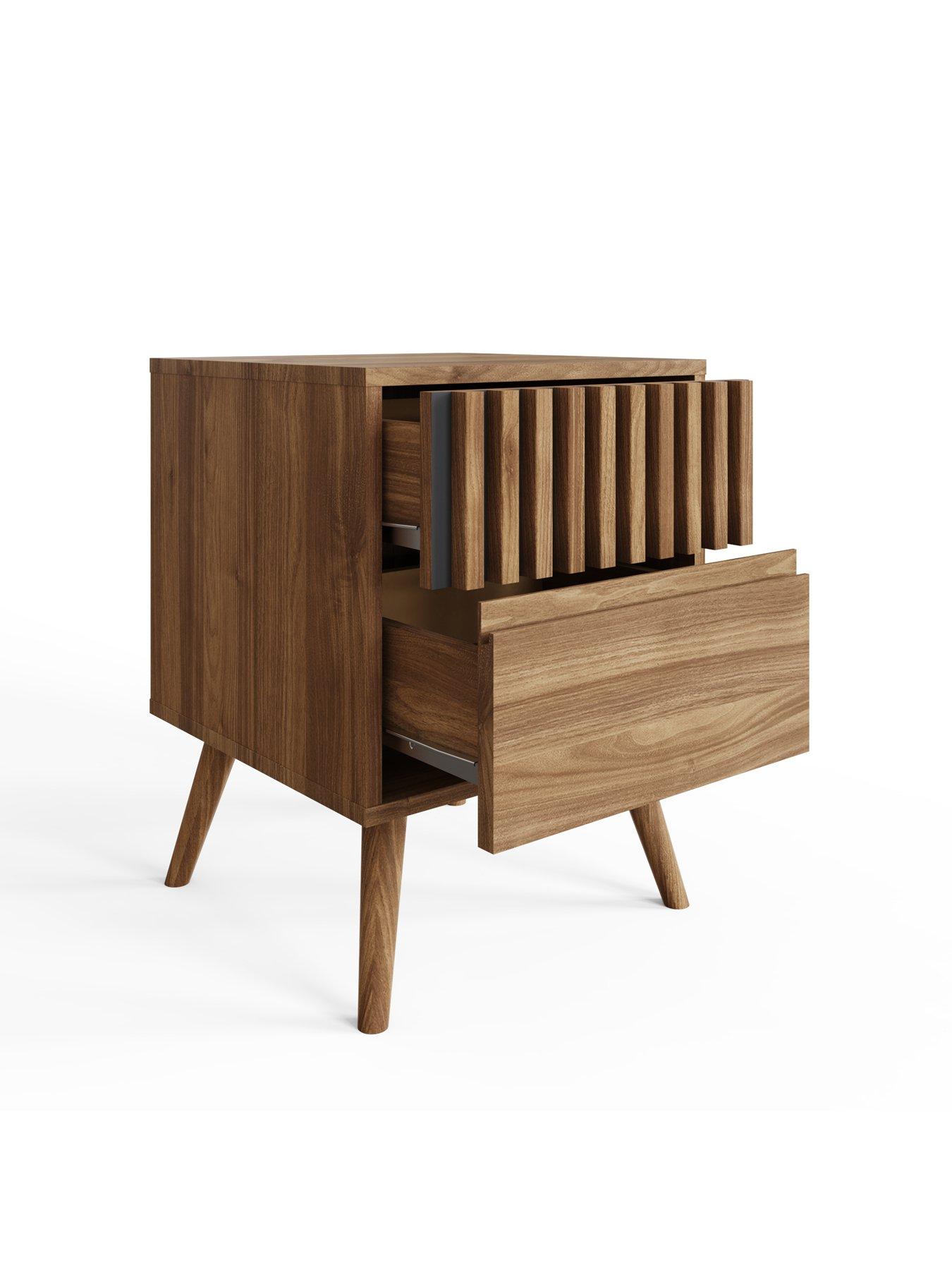 Image 4 of 7 of GFW Rowen 2 Drawer Bedside Table - FSC&reg; Certified