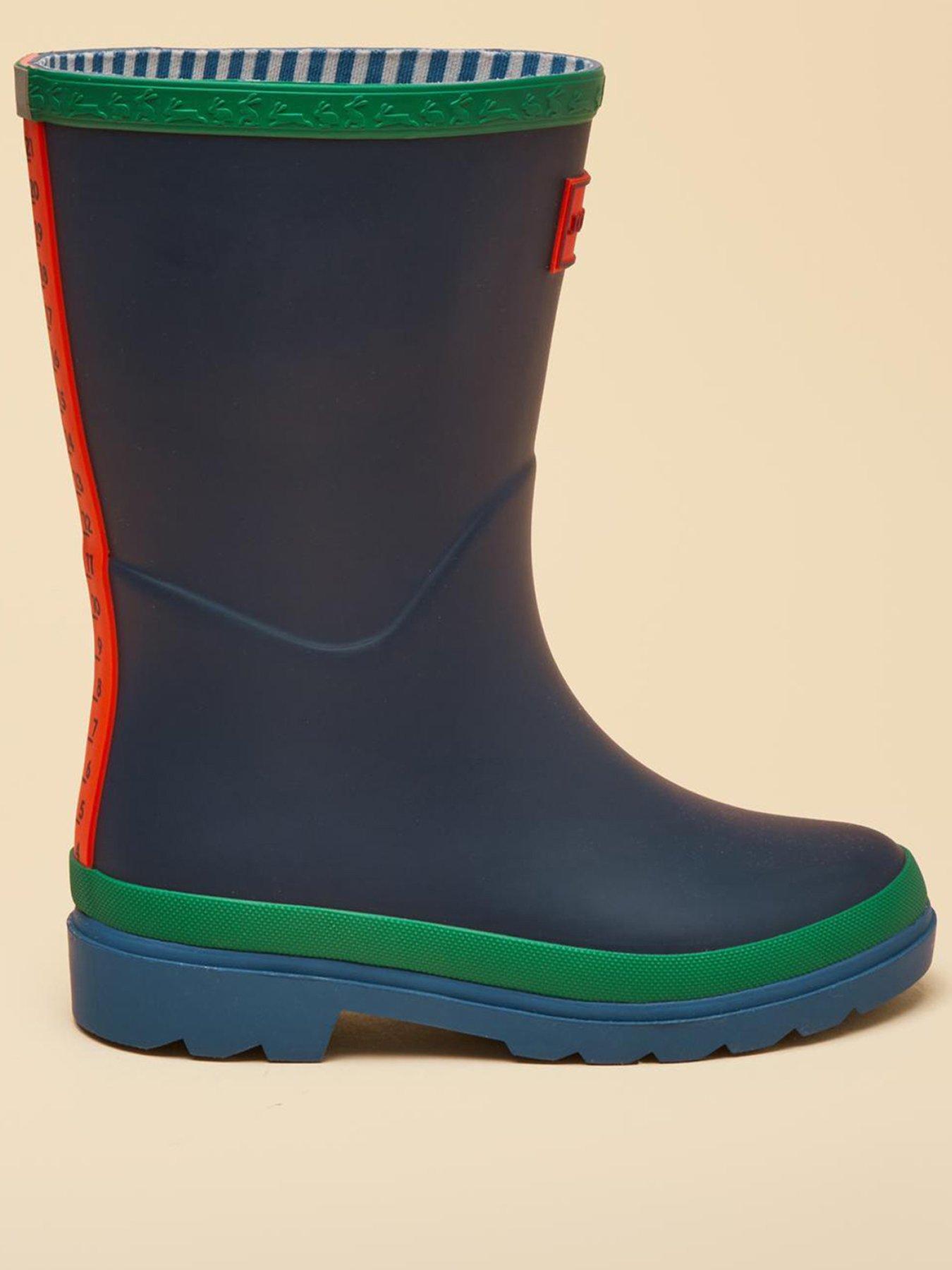  image of joules-boys-colourblock-wellies-navy