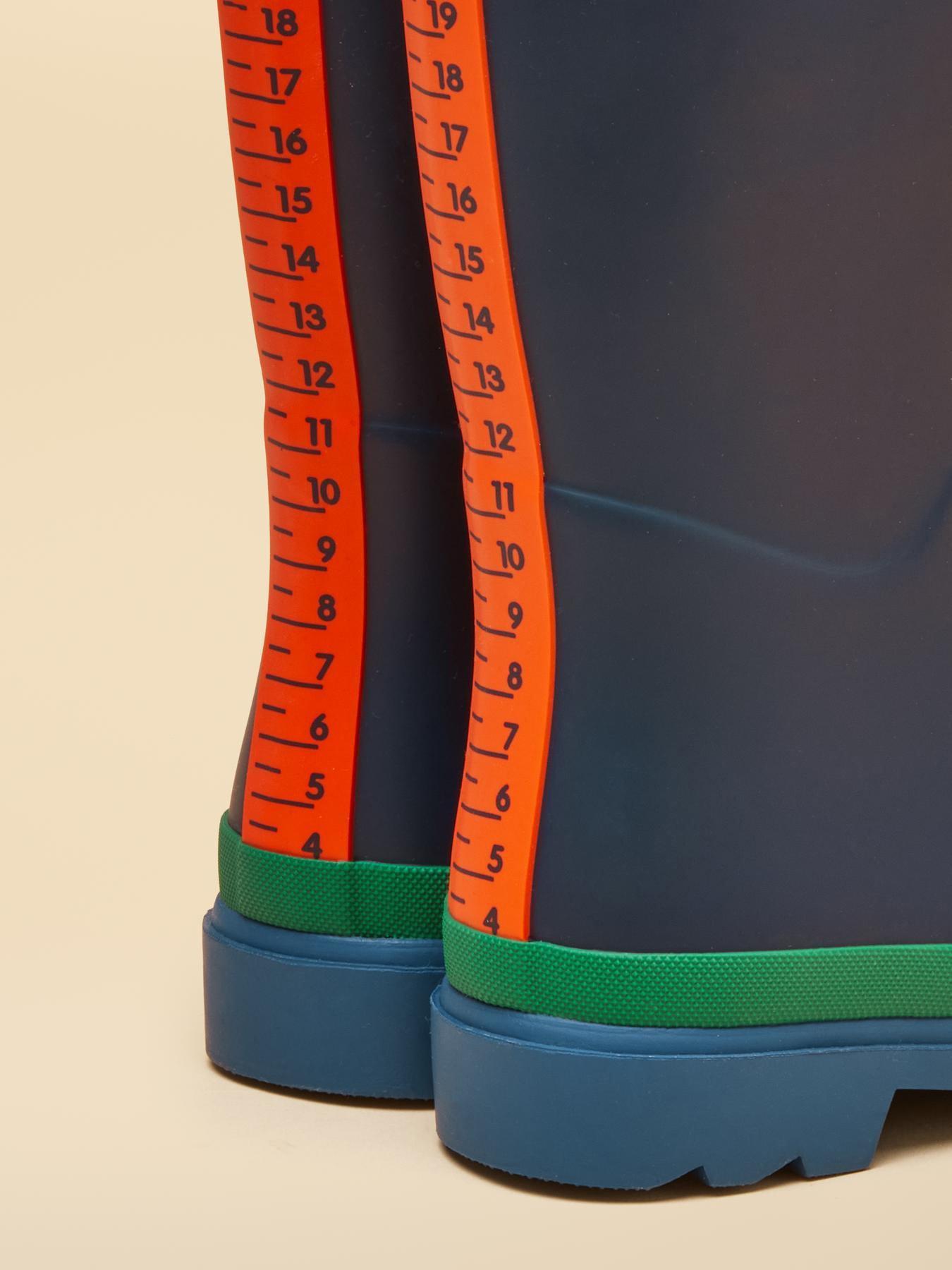 Image 6 of 6 of Joules Boys Colourblock Wellies - Navy