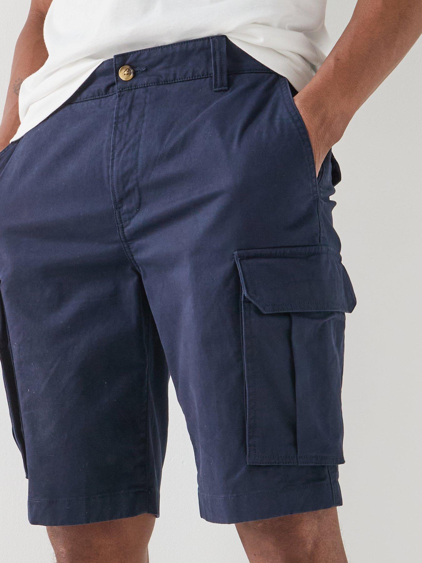  image of gant-gant-regular-classic-cargo-shorts-navy