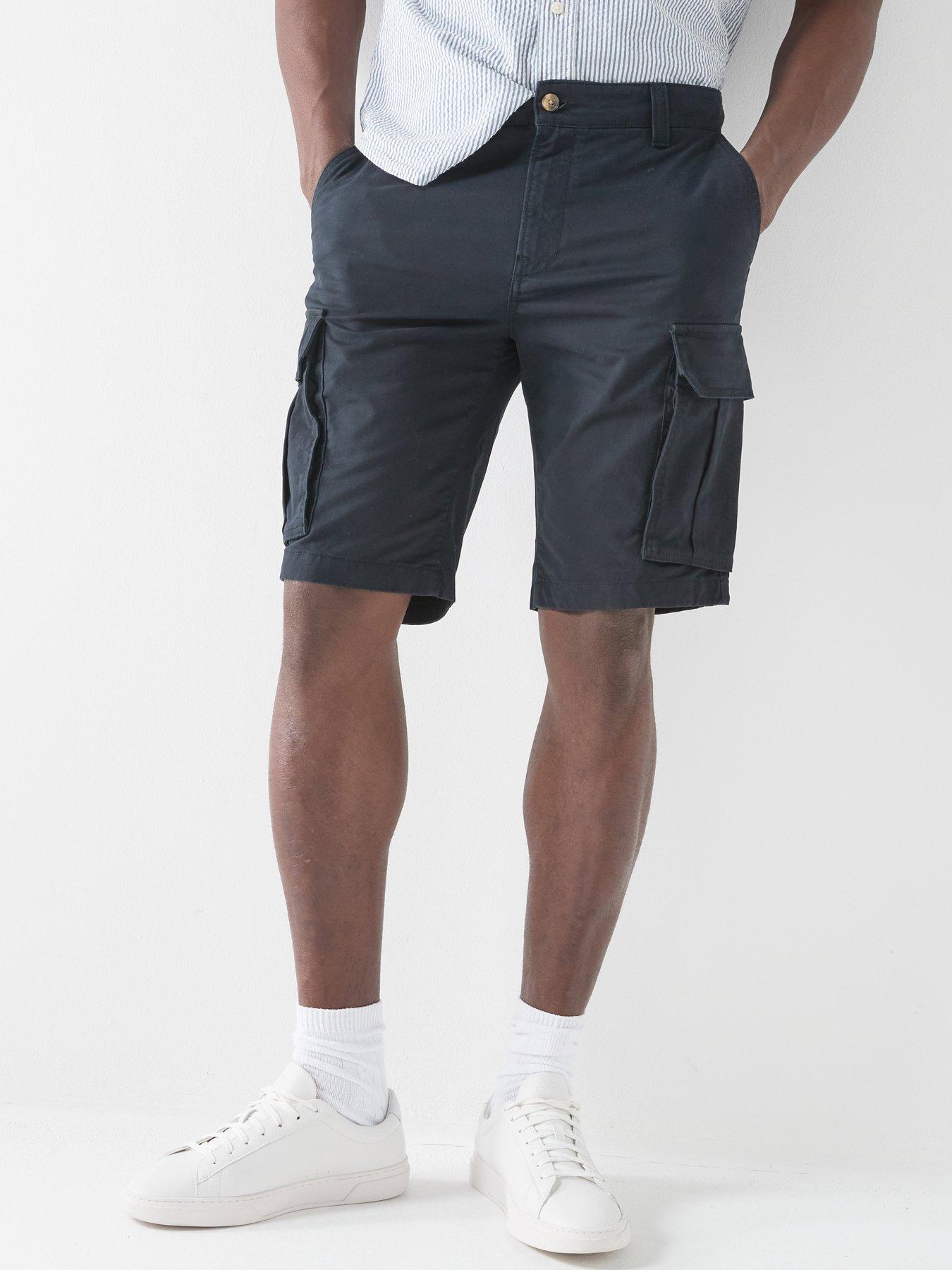  image of gant-regular-classic-cargo-shorts-black